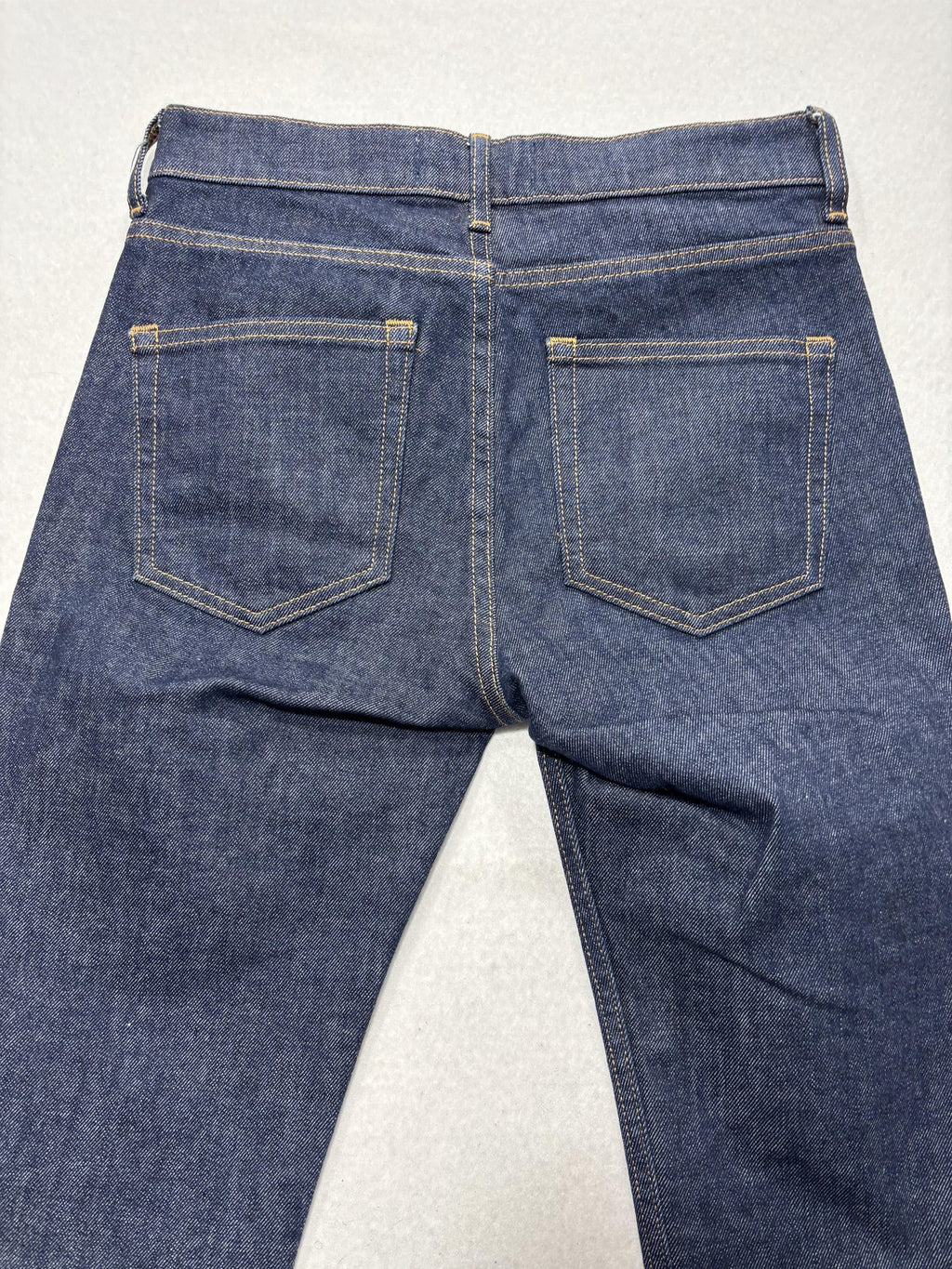 Everlane Jeans Womens 25 Ankle Blue Dark Wash High Rise Skinny Stretch 26x25.5