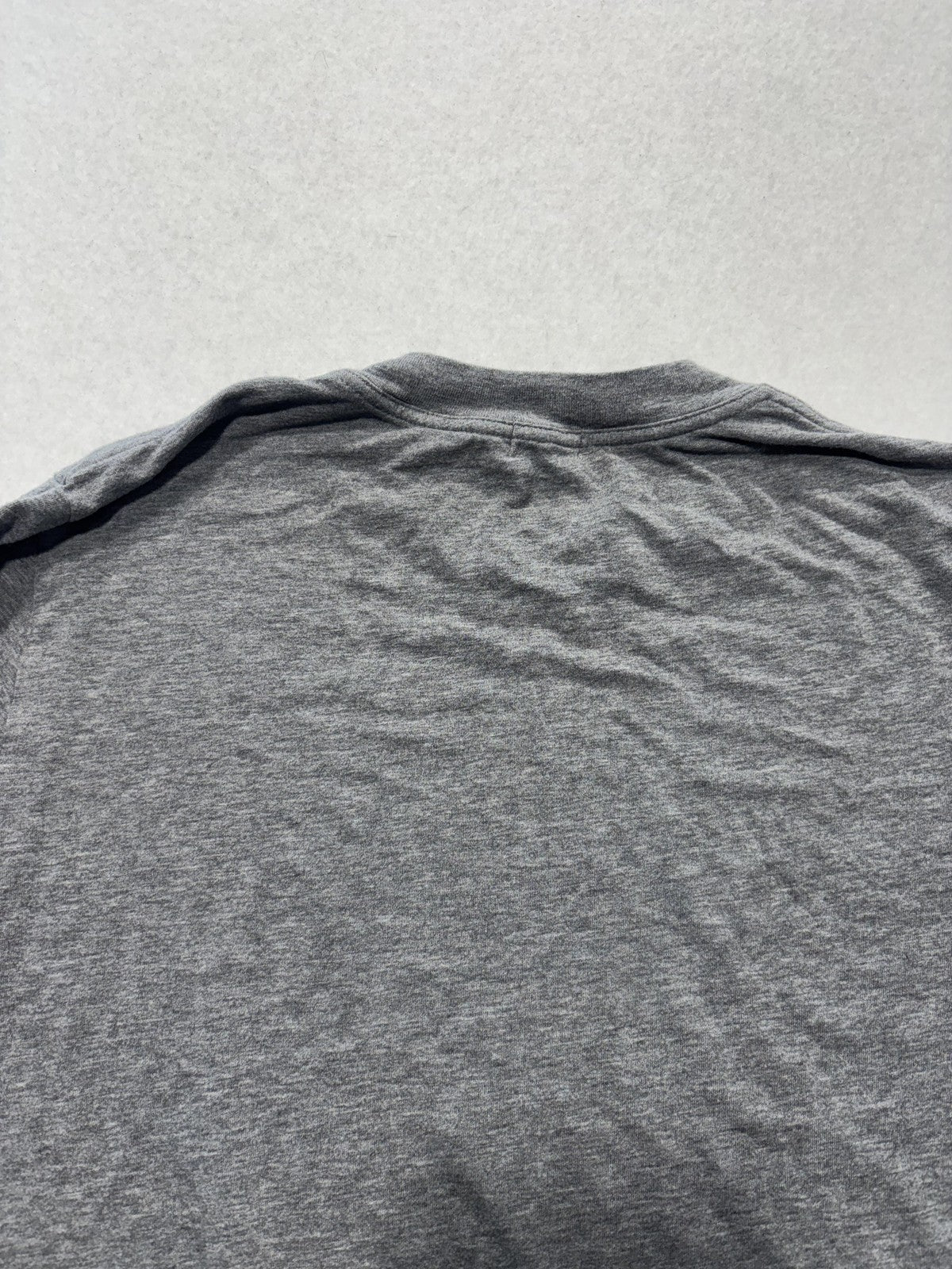 H&M Shirt Mens XS Gray Modal Long Sleeve Crew Neck Tee Lightweight Stretch