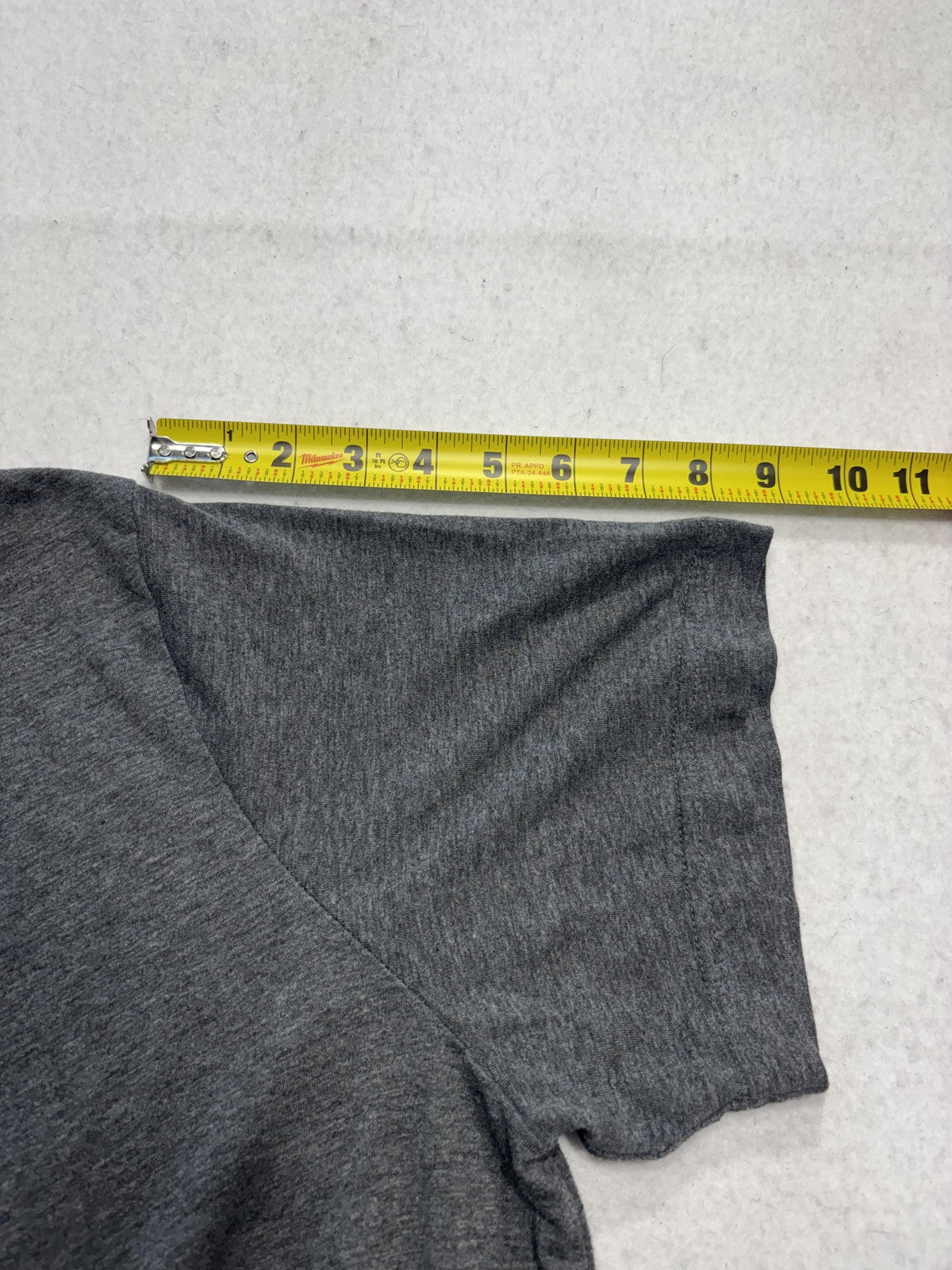 George Shirt Mens XL Gray Crew Neck Short Sleeve Basic Tee Lightweight Tagless