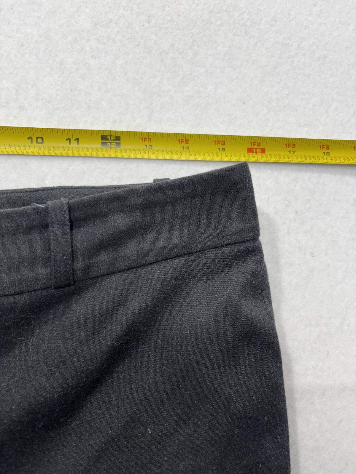 Liz Claiborne Dress Pants Womens 6 Gray Emma Classic Straight Leg Stretch Career