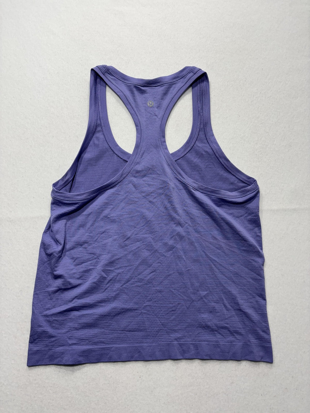 Lululemon Tank Womens Small Purple Racerback Seamless Knit Athletic Top
