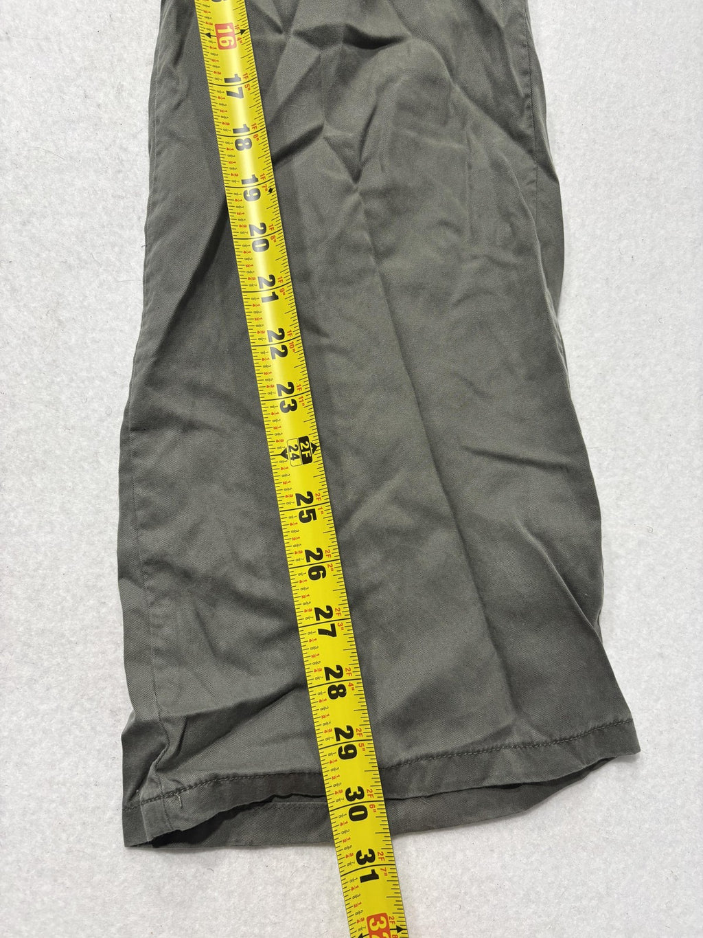 Sanctuary Cargo Pants Womens M Green Lyocell Twill Straight Leg XP9159E1