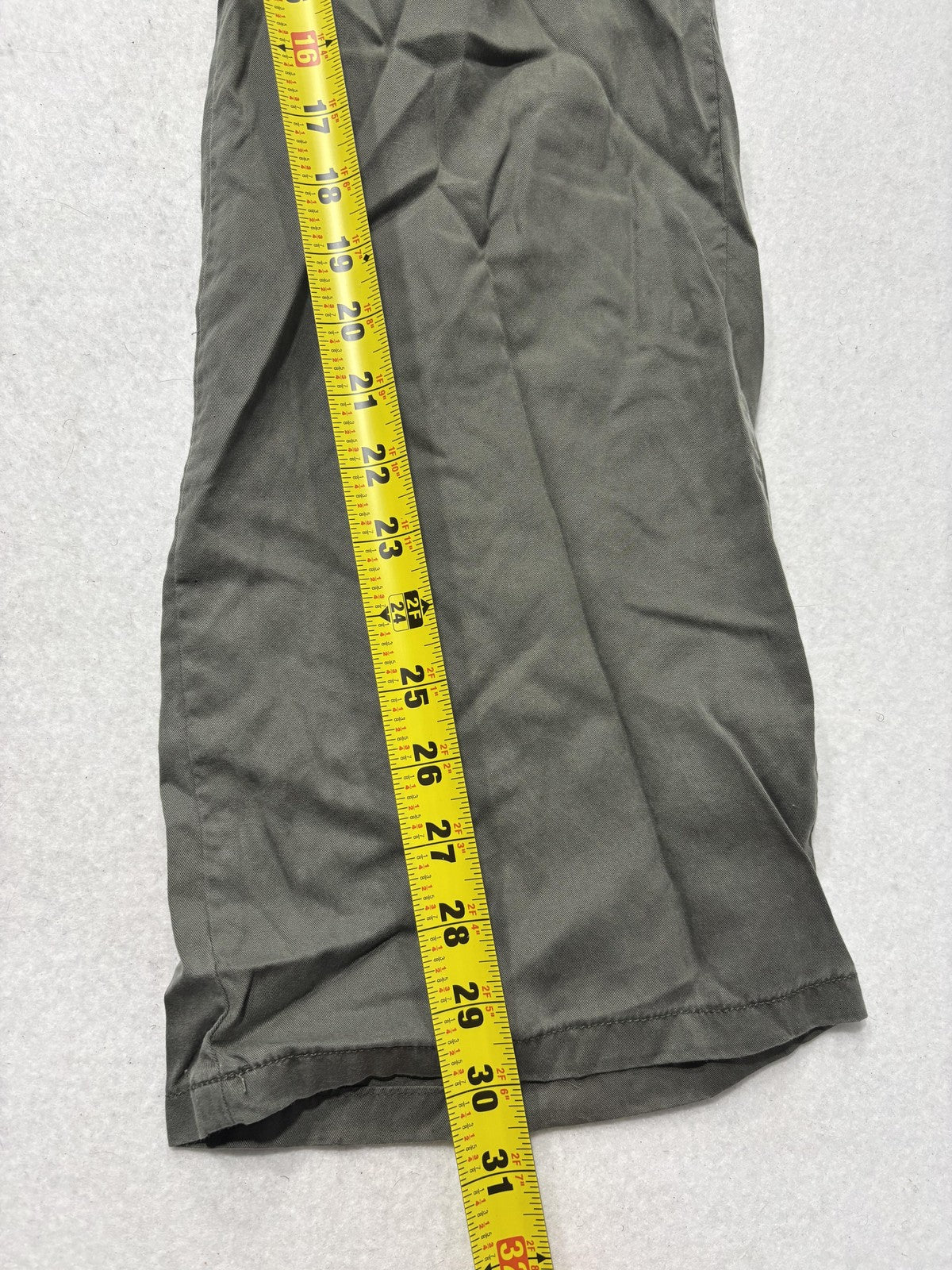 Sanctuary Cargo Pants Womens M Green Lyocell Twill Straight Leg XP9159E1