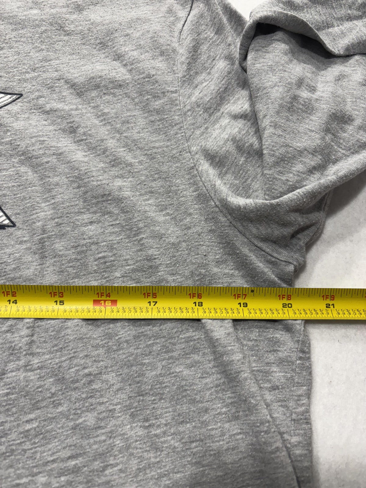 Michael Kors Shirt Mens Large Gray MK Logo Graphic Long Sleeve Crewneck Tee
