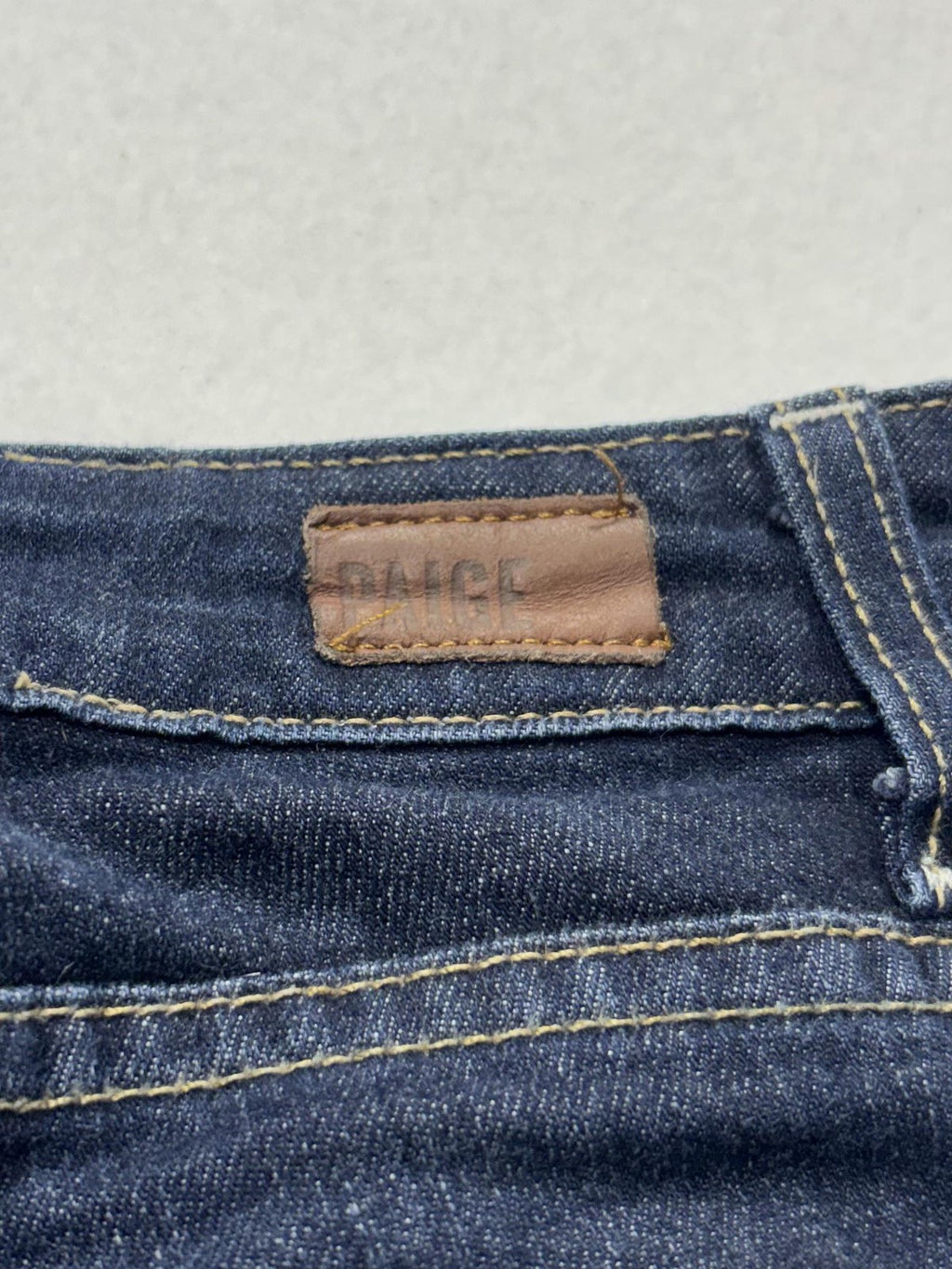 Paige Jimmy Jimmy Skinny Jeans Womens 30 Blue Medium Wash Mid Rise 30x30 Stretch