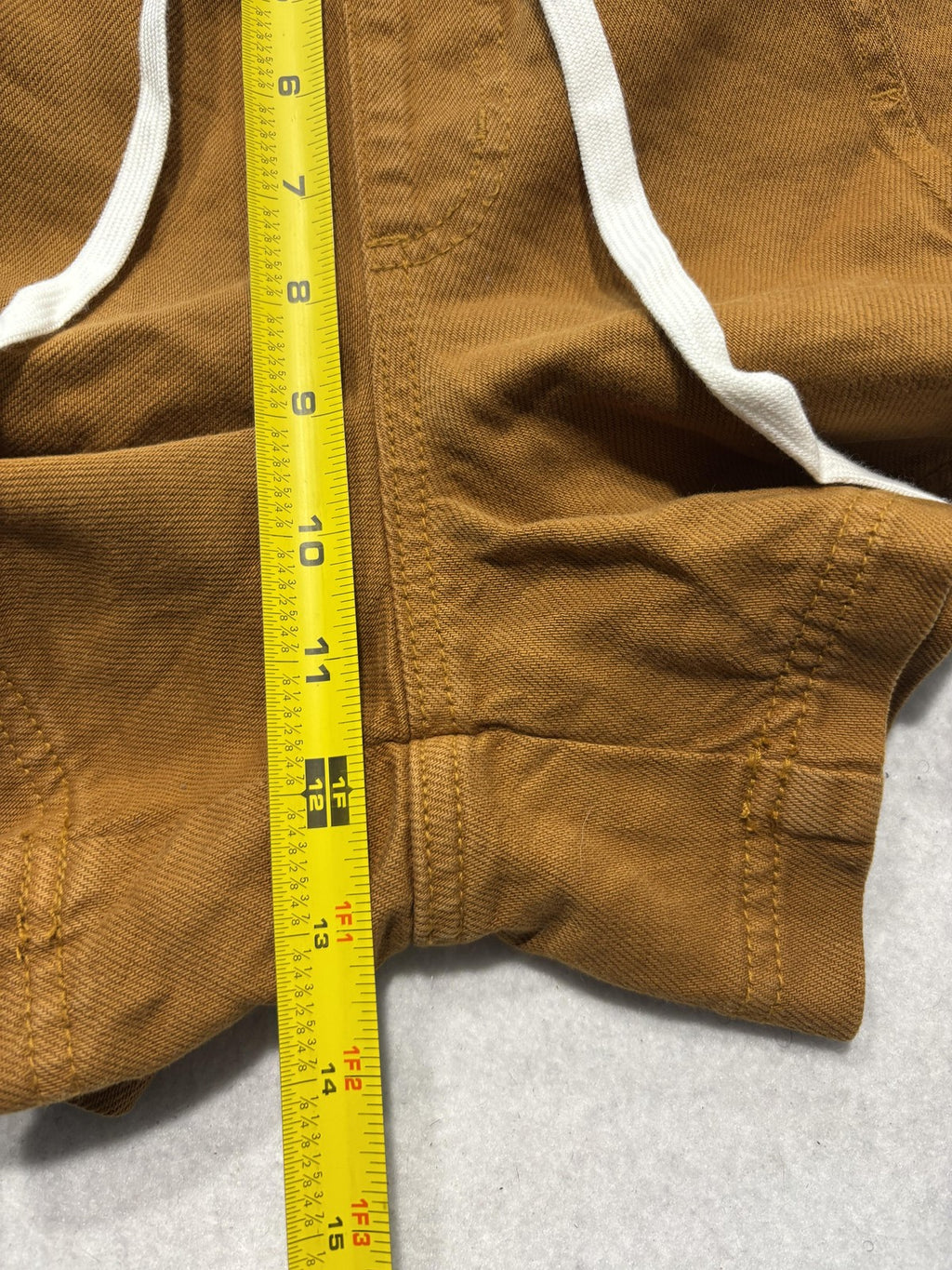 Universal Thread Shorts Womens Small Brown Utility Twill Elastic Waist Casual