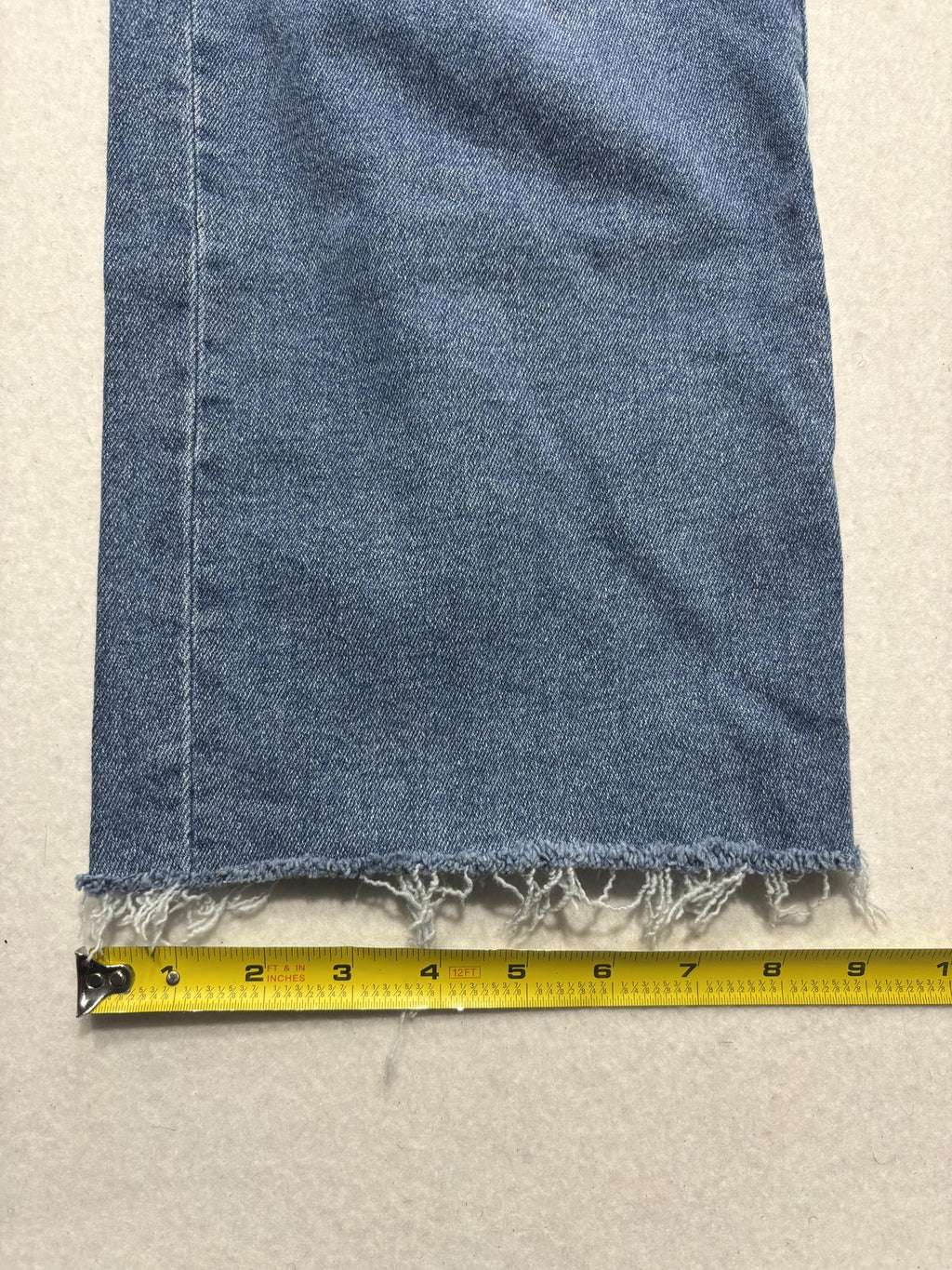 Lucky & Blessed Jeans Womens 20 Blue High Rise Boyfriend Crop Distressed 38x26