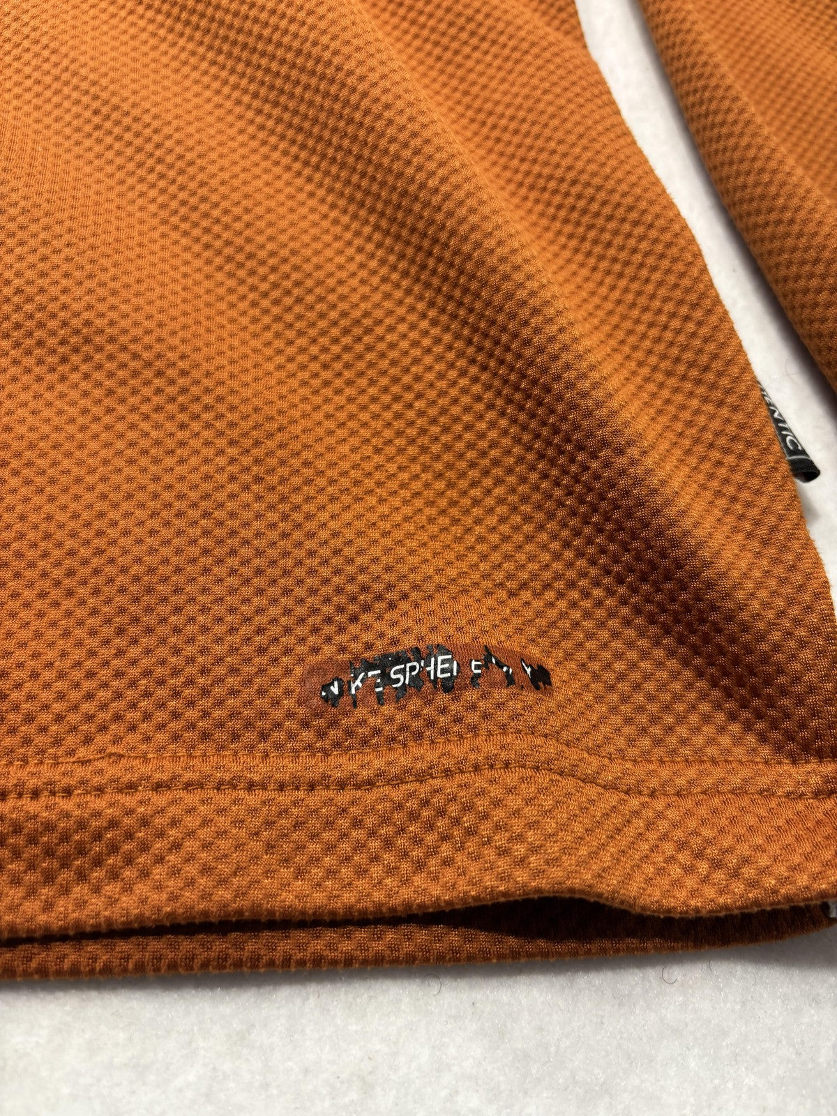 Texas Longhorns Polo Shirt Mens XL NCAA Football Nike Sphere Dry Long Sleeve