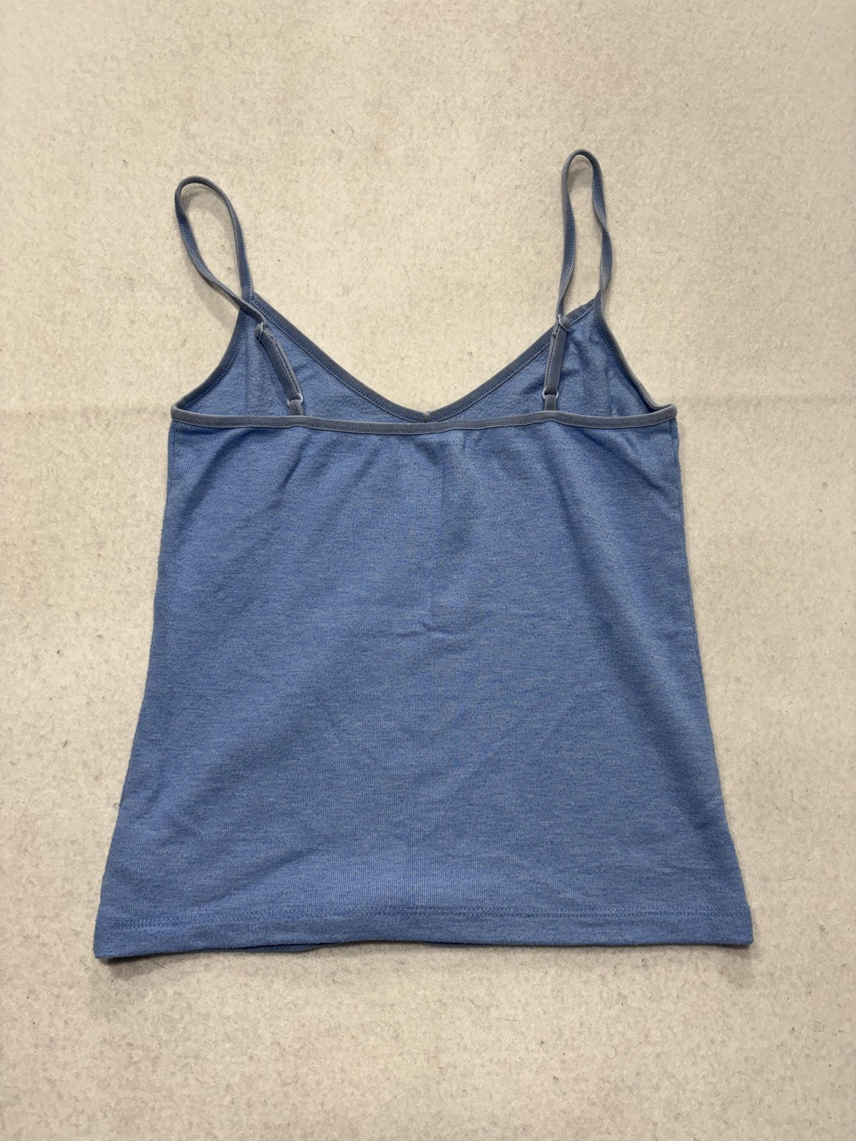 American Eagle Outfitters Camisole Tank Top Womens M Blue Adjustable Strap