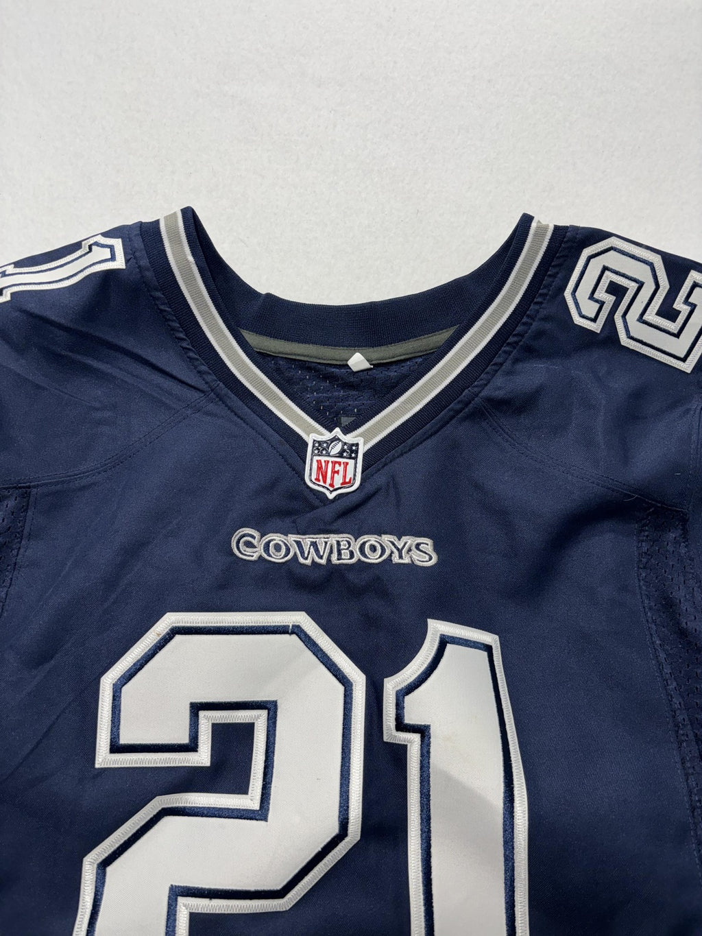 Dallas Cowboys Jersey Mens 44 Blue NFL Football Nike Joseph Randle 21 On Field