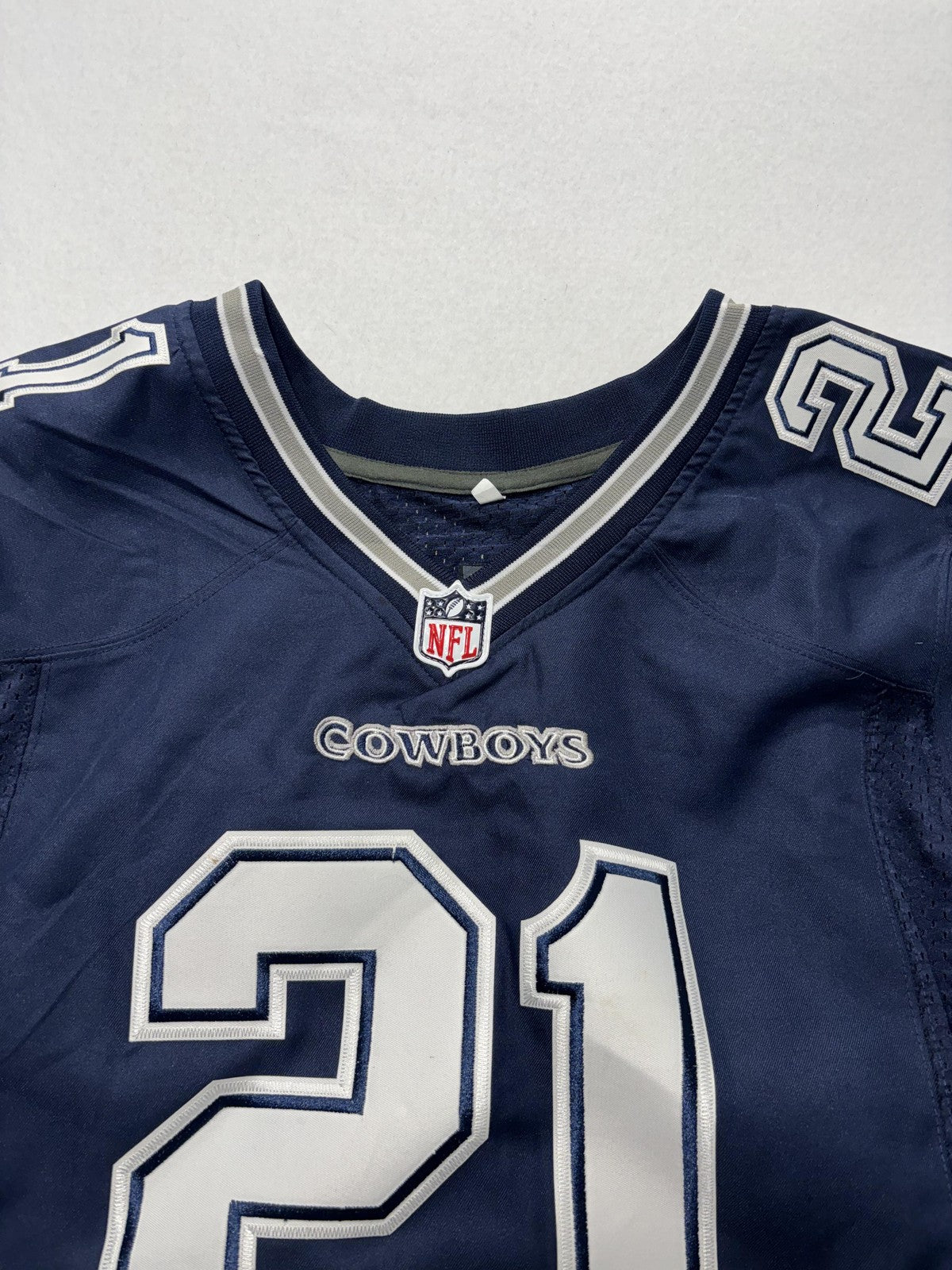 Dallas Cowboys Jersey Mens 44 Blue NFL Football Nike Joseph Randle 21 On Field