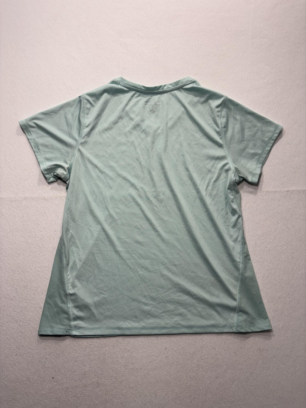 Champion Shirt Womens 2XL Green V Neck Short Sleeve Moisture Wicking Top