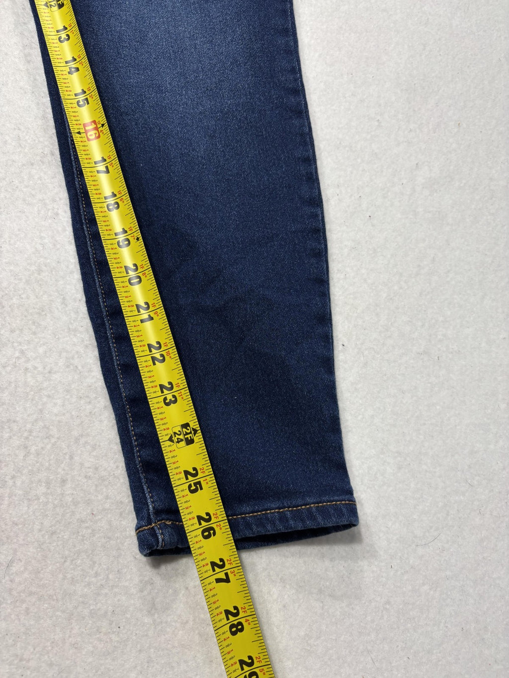 No Boundaries Jegging Jeans Juniors 3XL Blue Medium Wash High Rise Stretch