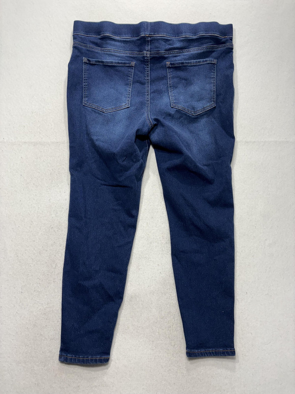 No Boundaries Jegging Jeans Juniors 3XL Blue Medium Wash High Rise Stretch