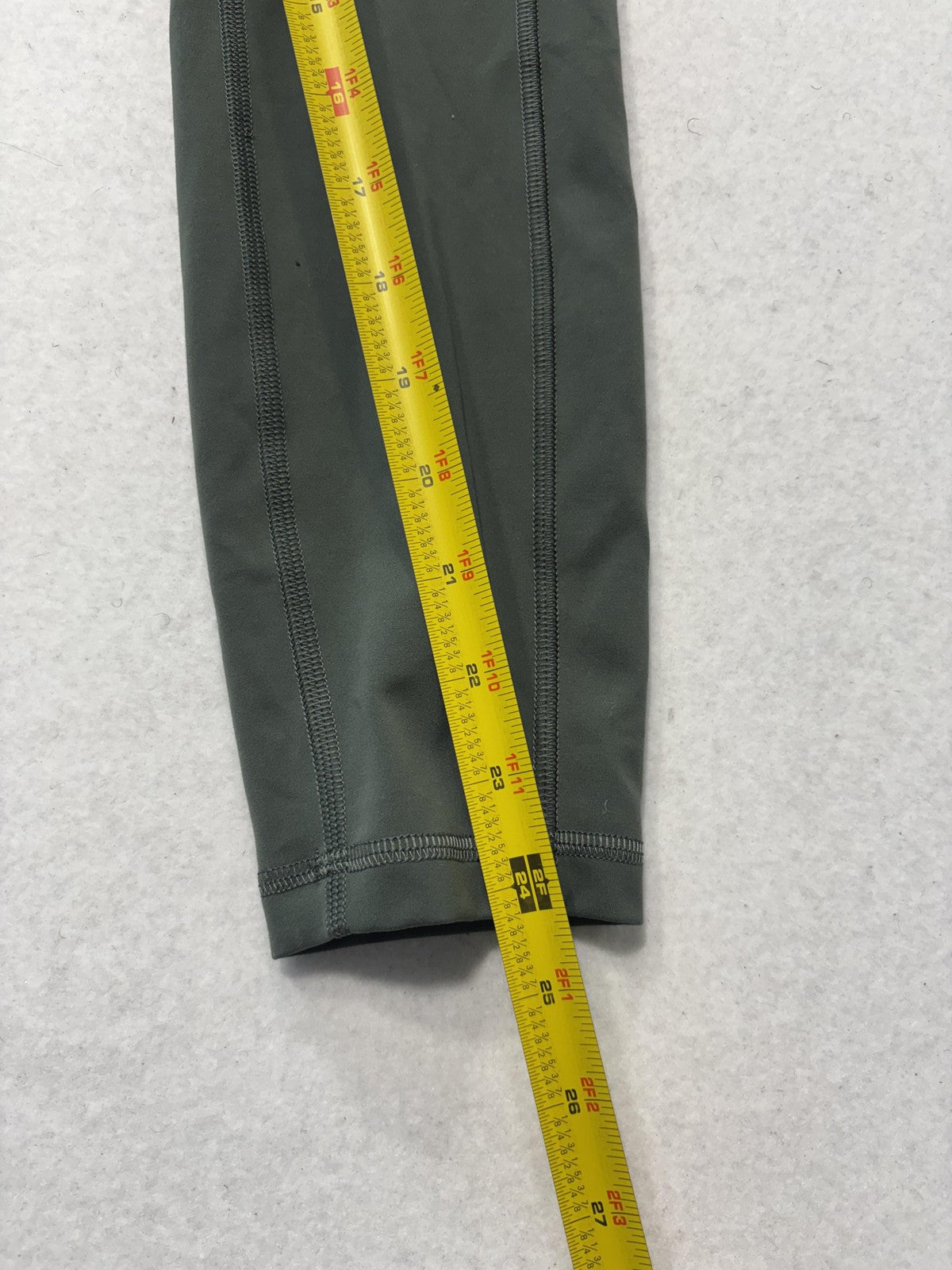 Lululemon Leggings Womens 4 Green High Rise Pocket Ankle Yoga Athletic