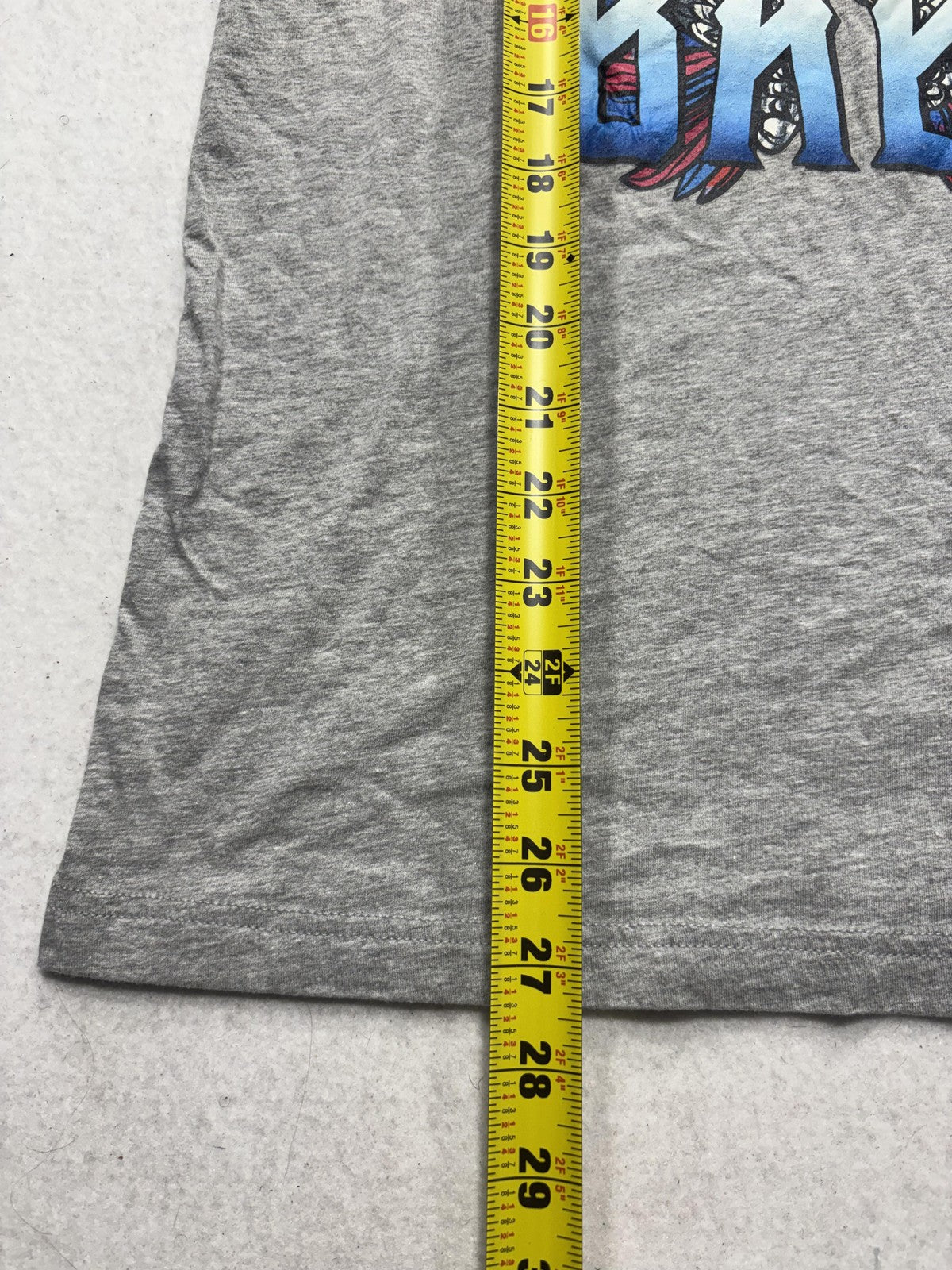 Bella Canvas Mens Medium Gray American Babe Patriotic Wings Graphic Tee Shirt