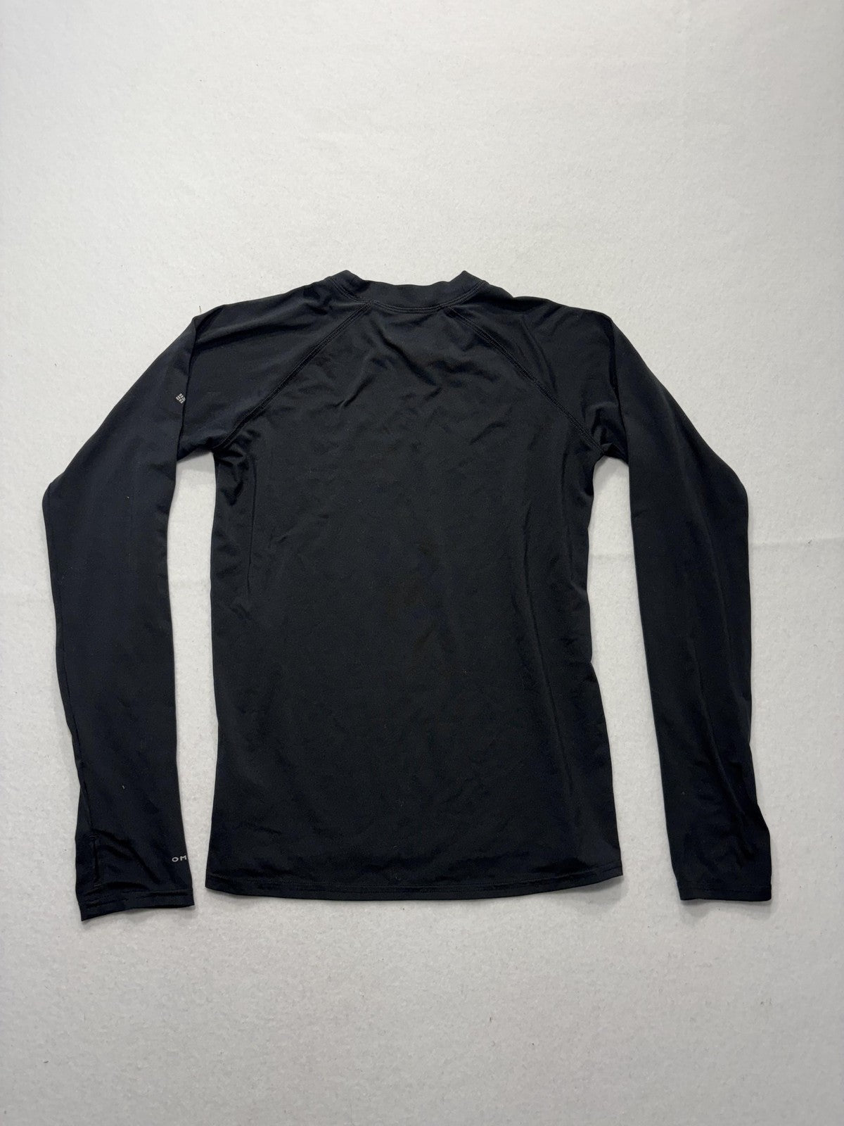 Columbia Shirt Youth Large 14/16 Black Omni-Shade Long Sleeve Sun Protection