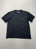 Columbia Omni-Wick Shirt Mens Medium Black Short Sleeve Tee Lightweight Active