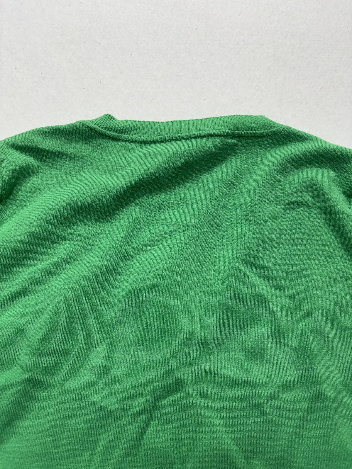 INC International Concepts Cardigan Womens Medium Green Beaded Short Sleeve