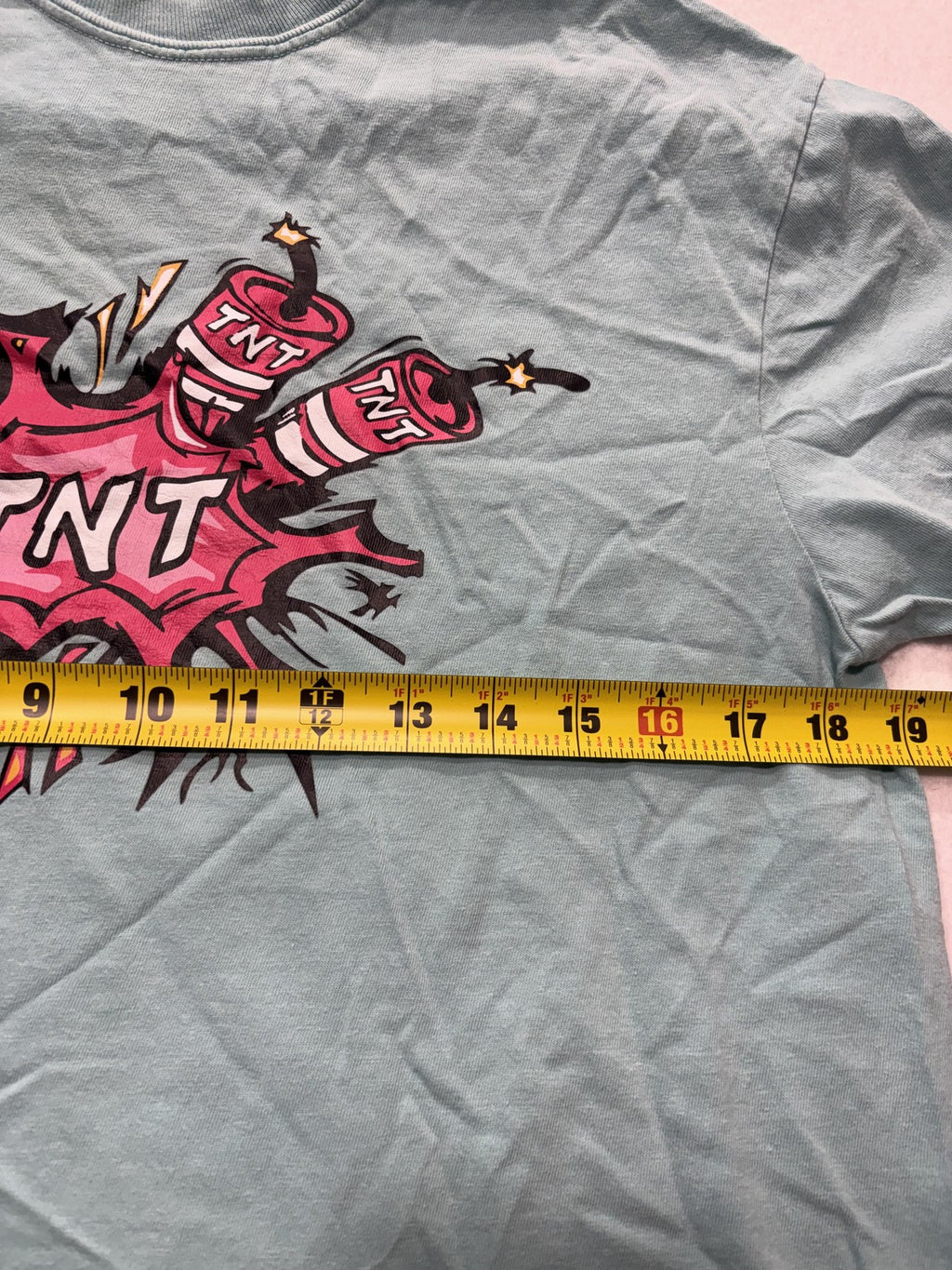 Comfort Colors Shirt Mens Medium Green TNT Carsyns Funcle 31 Graphic Tee Funny