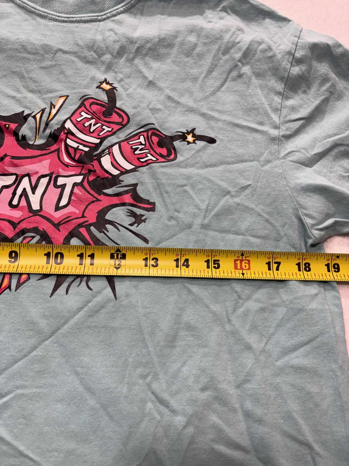 Comfort Colors Shirt Mens Medium Green TNT Carsyns Funcle 31 Graphic Tee Funny