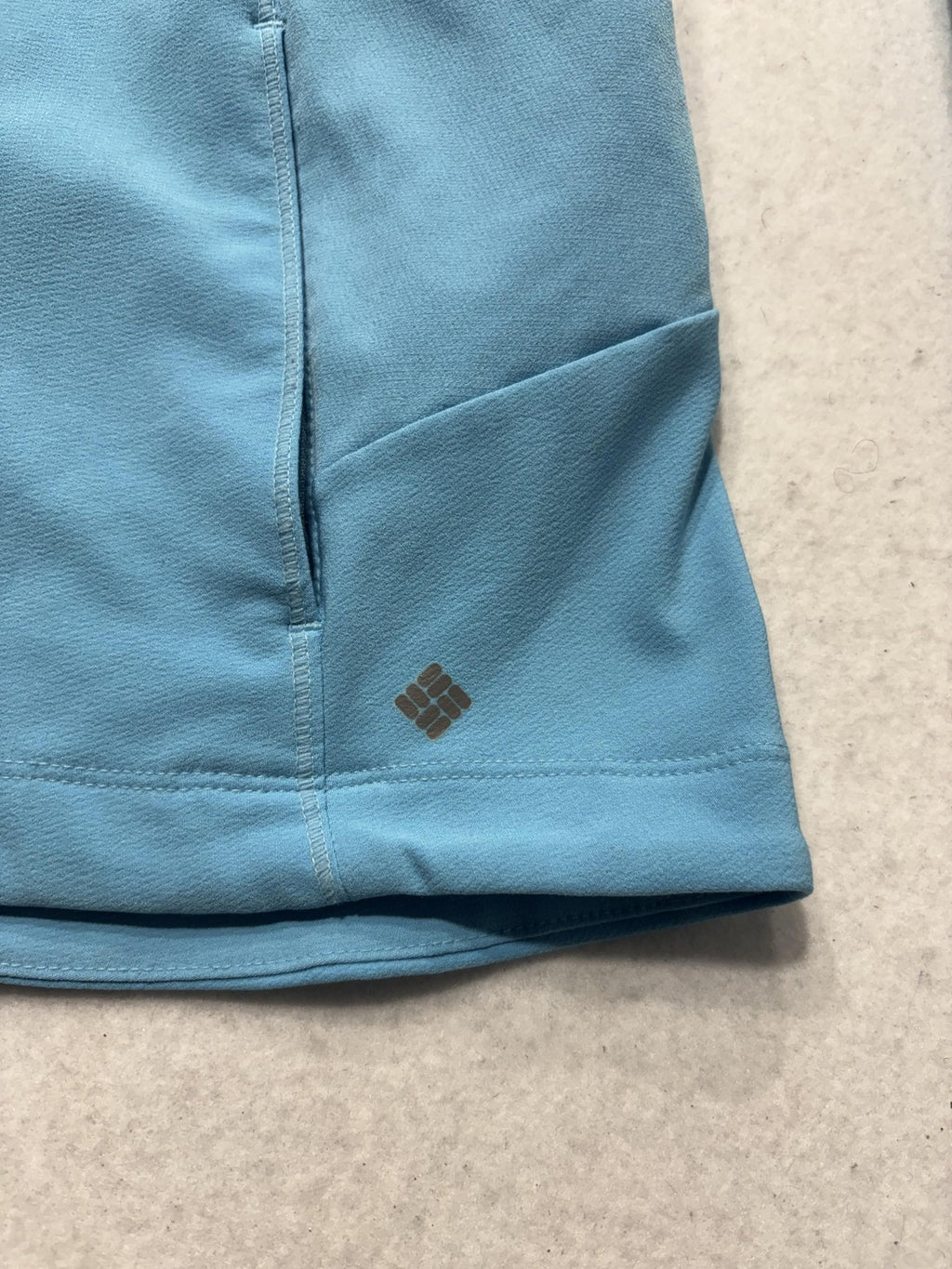 Columbia Titanium Jacket Womens XS Blue Softshell Omni-Shield Hiking 111 TL 7267
