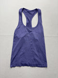 Lululemon Tank Womens Small Purple Racerback Seamless Knit Athletic Top