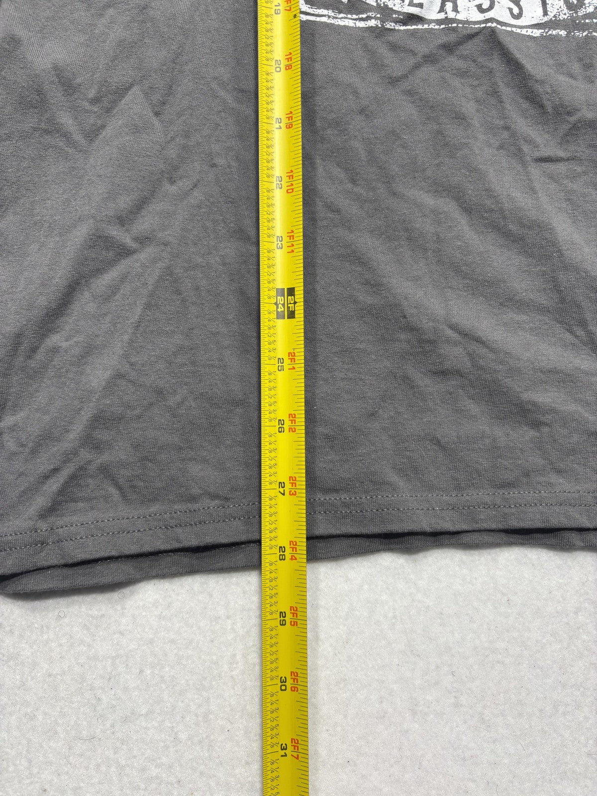 Disney Cars Land Shirt Mens Large Gray Lightning McQueen Classic Graphic Tee