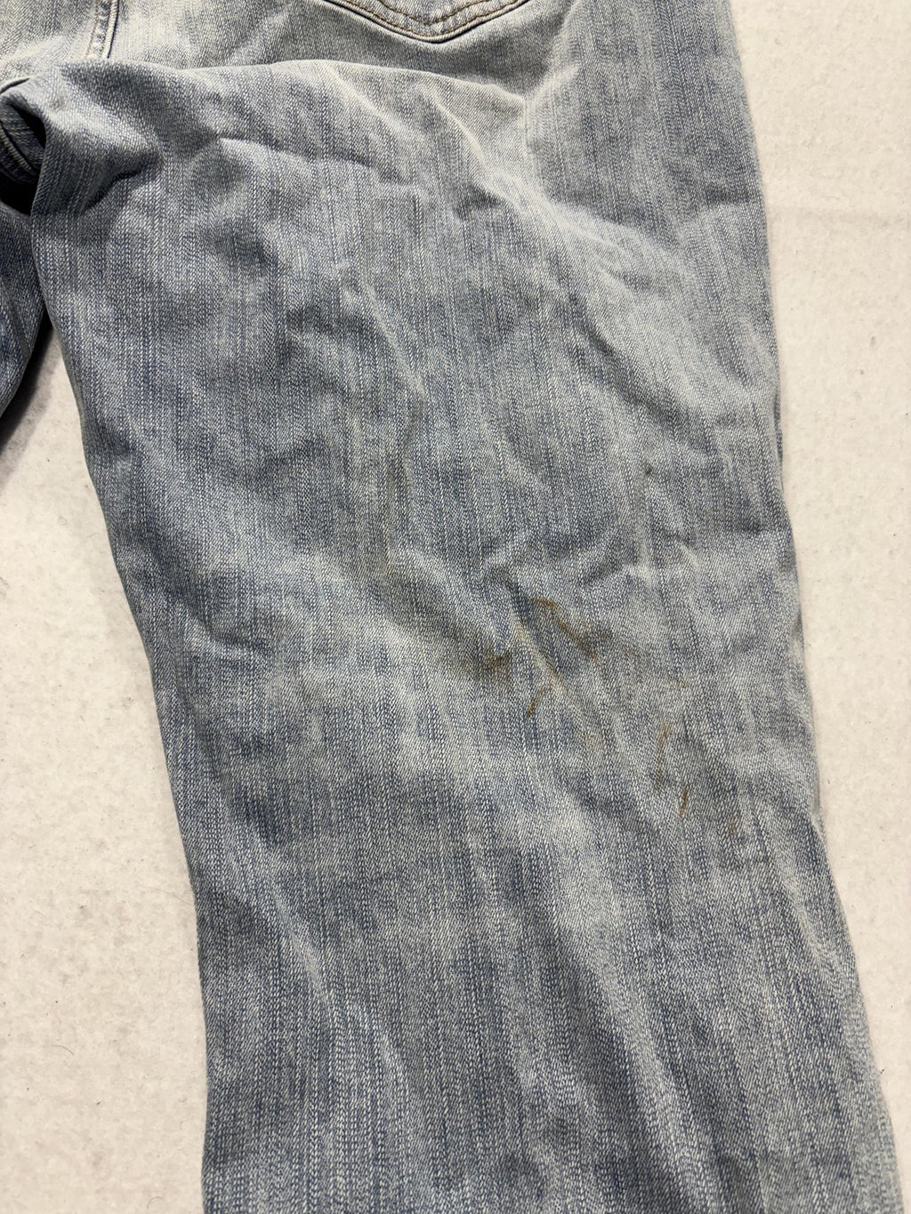 Torrid Jeans Womens 14 Plus Blue Light Wash High Rise Straight Distressed 36x30