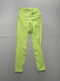 Lululemon Leggings Womens 8 Yellow High Rise Ankle Stretch Yoga Athletic Pants