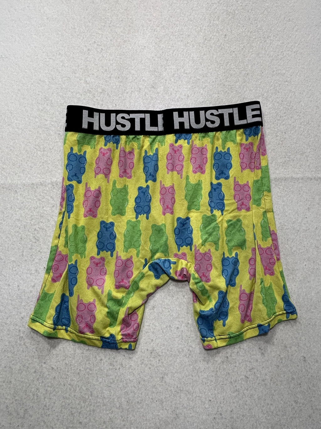 Rue21 Boxer Brief Underwear Mens Medium Multicolor Gummy Bear Print Hustle Band