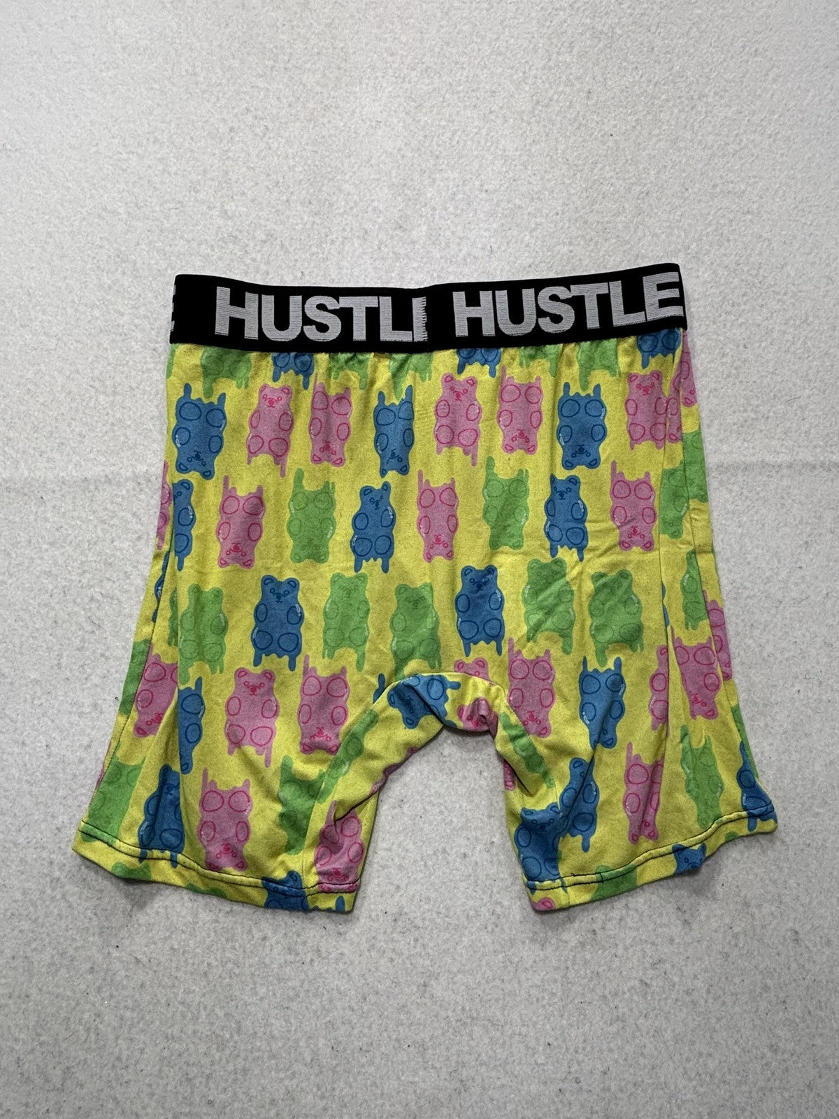 Rue21 Boxer Brief Underwear Mens Medium Multicolor Gummy Bear Print Hustle Band