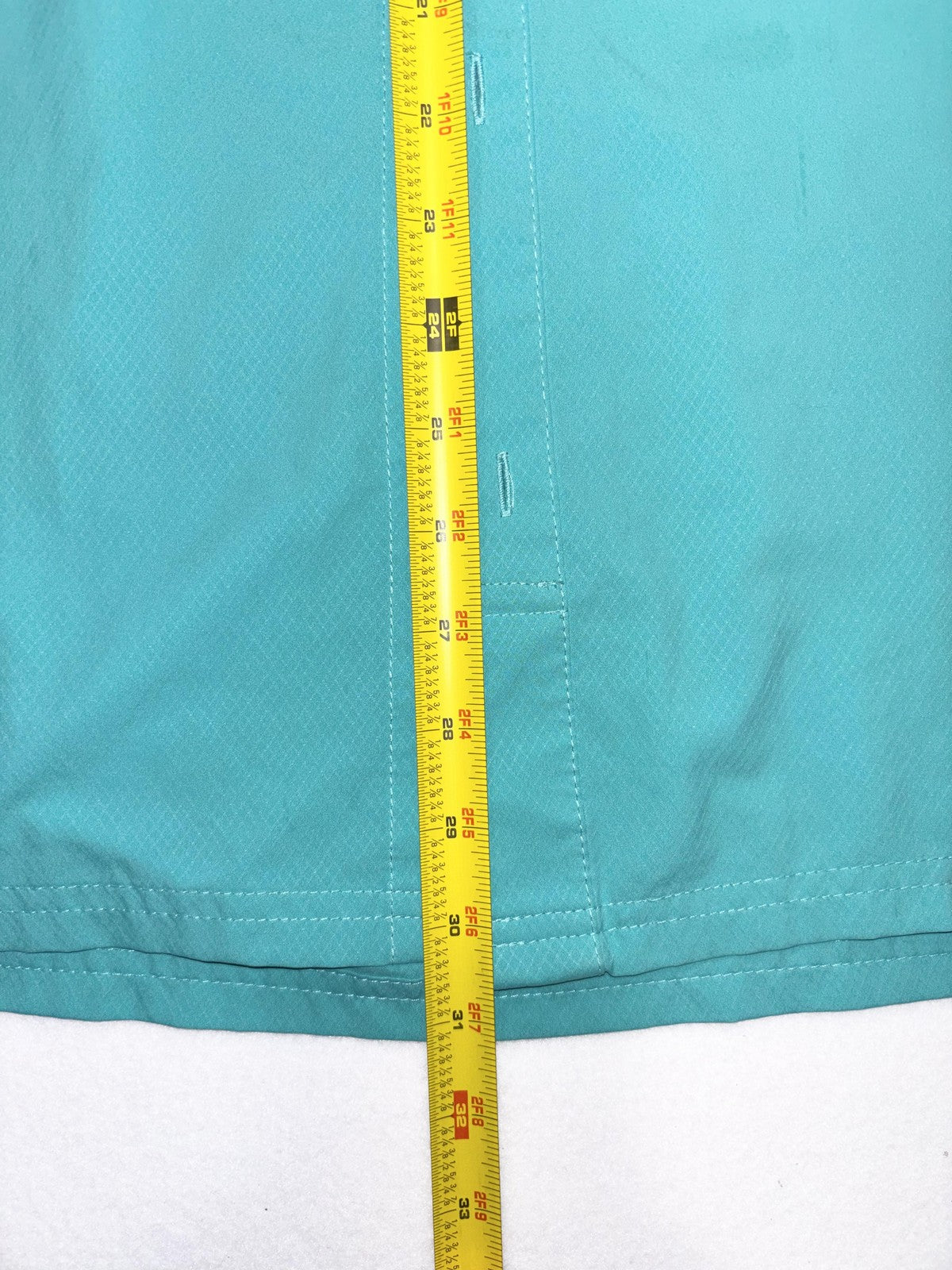 Columbia PFG Omni-Shade Shirt Mens Large Blue Short Sleeve Fishing Button Up
