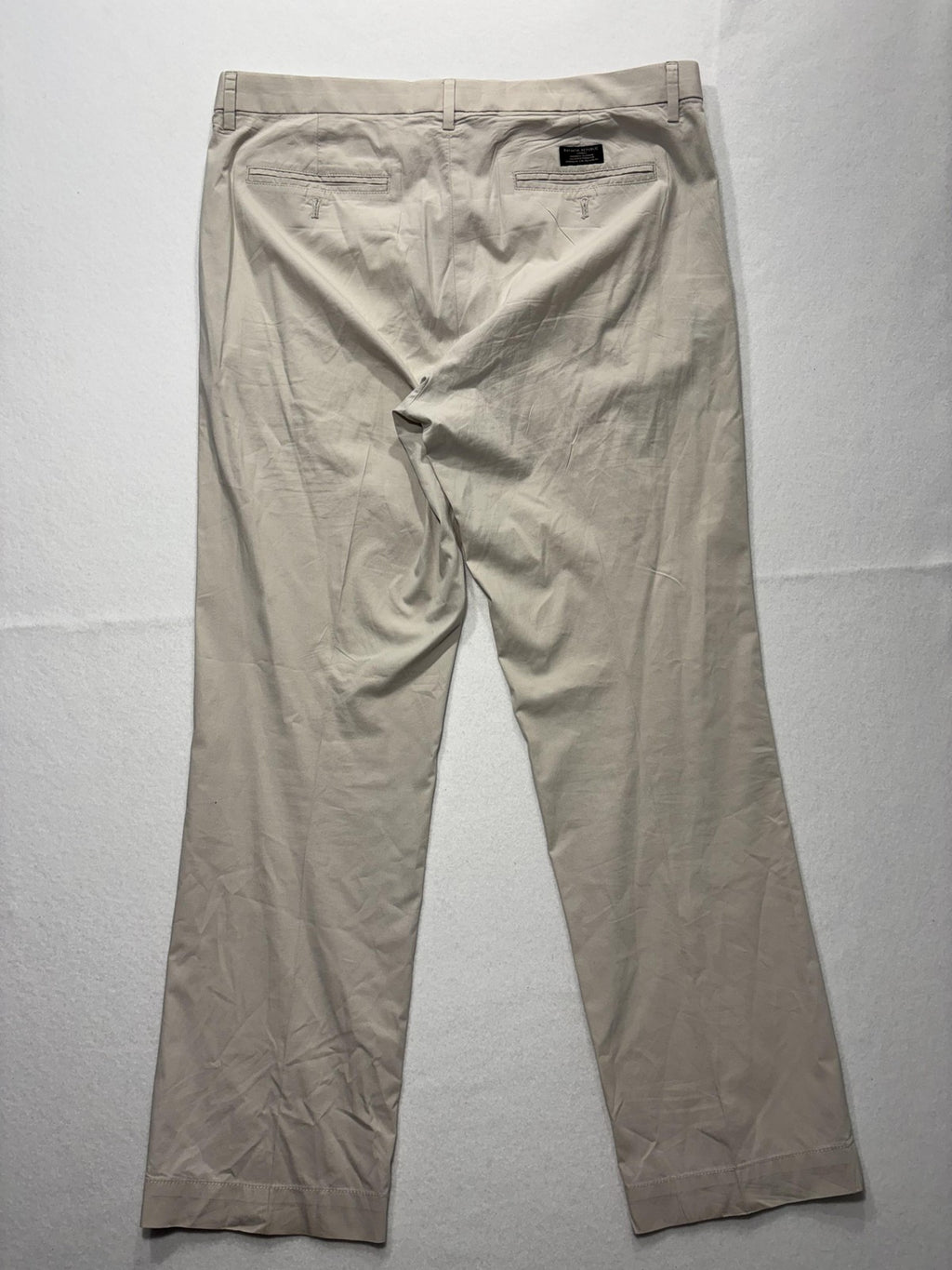 Banana Republic Chino Pants Mens 36x32 Beige Straight Leg Stretch Casual Work