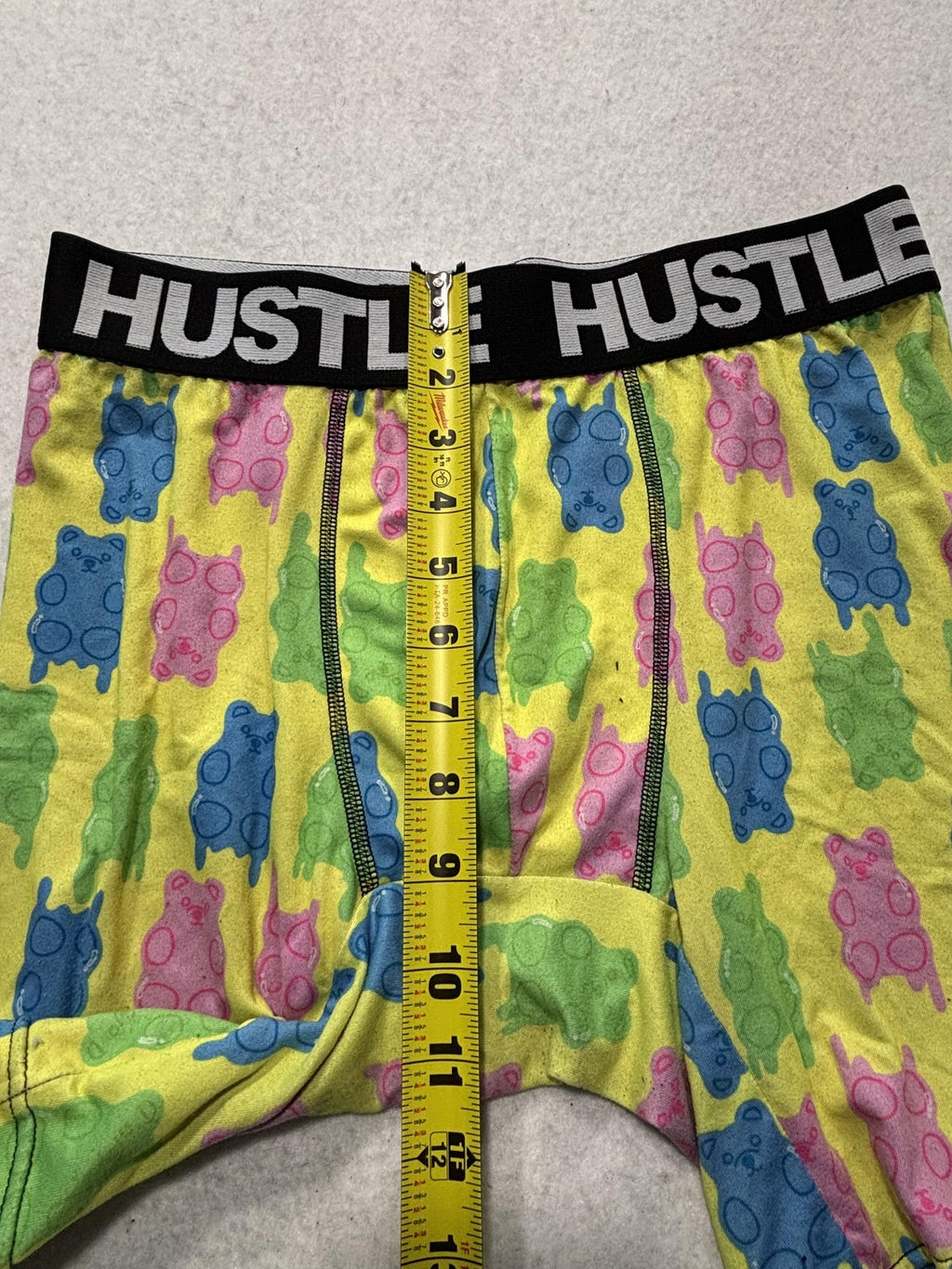 Rue21 Boxer Brief Underwear Mens Medium Multicolor Gummy Bear Print Hustle Band