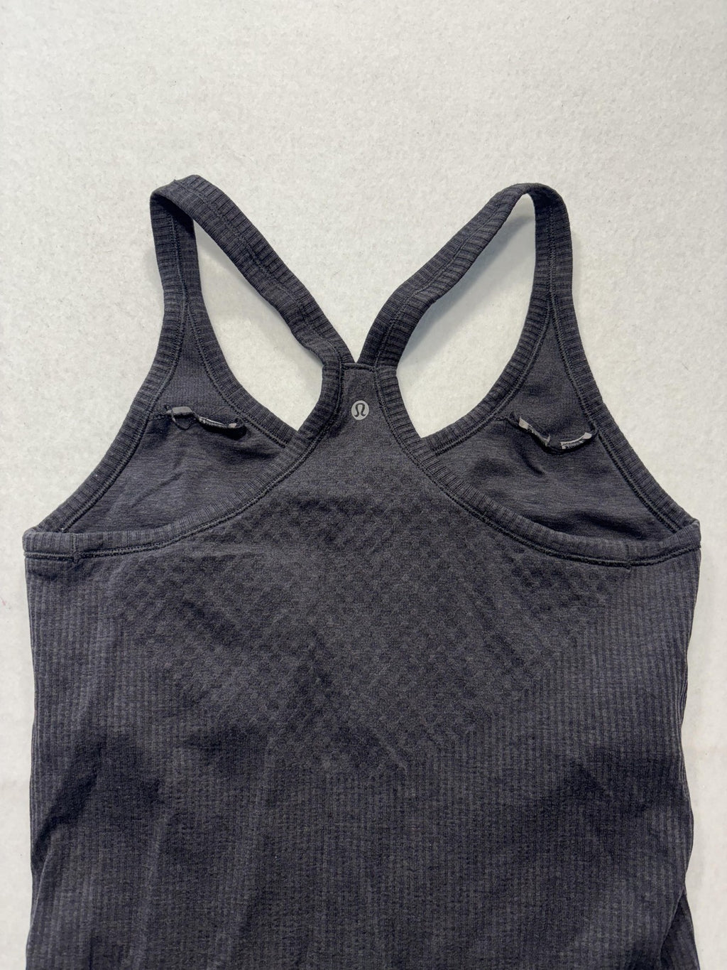 Lululemon Swiftly Tech Tank Womens 8 Gray Scoop Neck Racerback Built In Bra