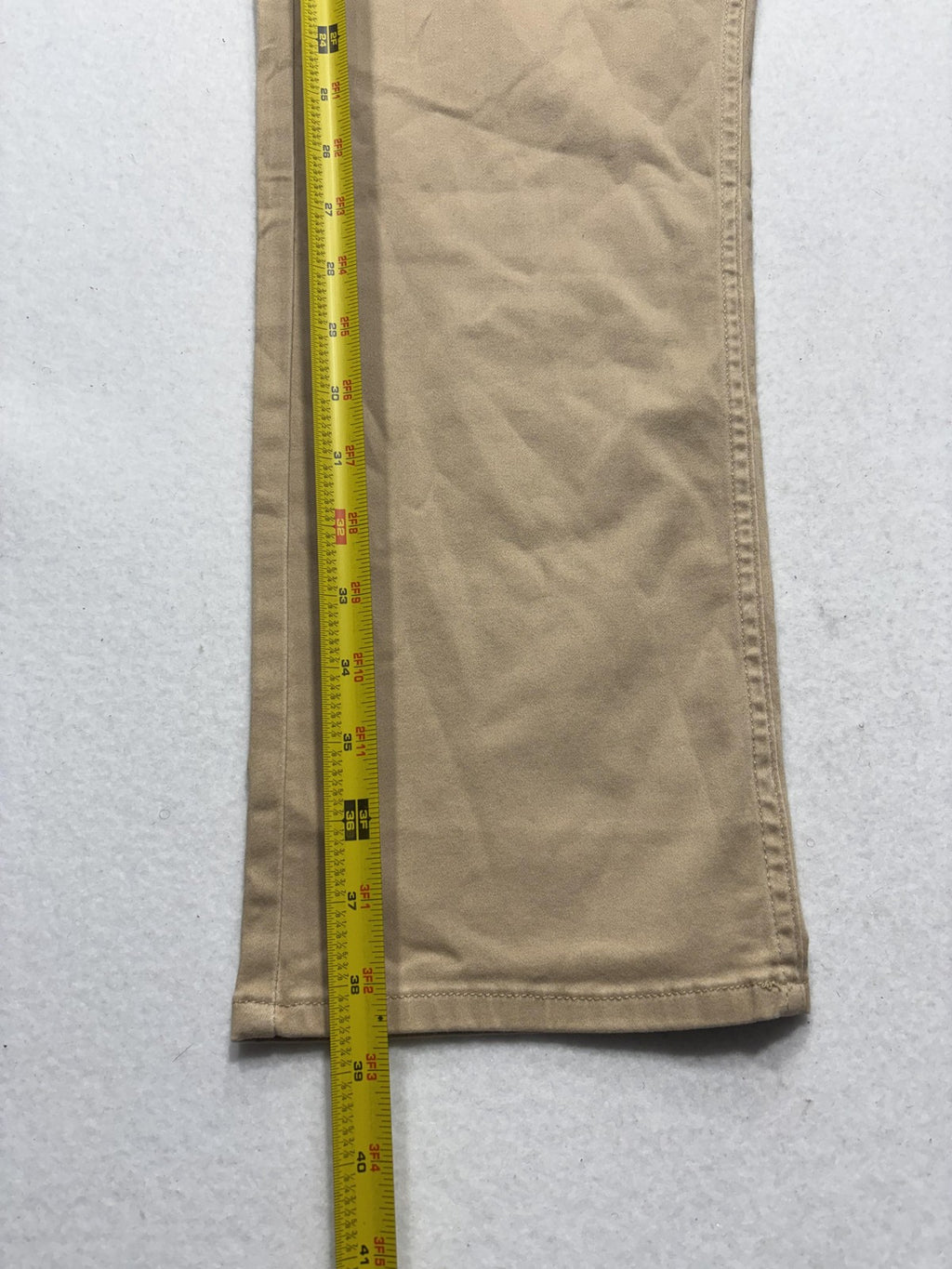 Vineyard Vines Chino Pants Mens 36x30 Beige Leeward Luxe 5-Pocket Stretch Casual