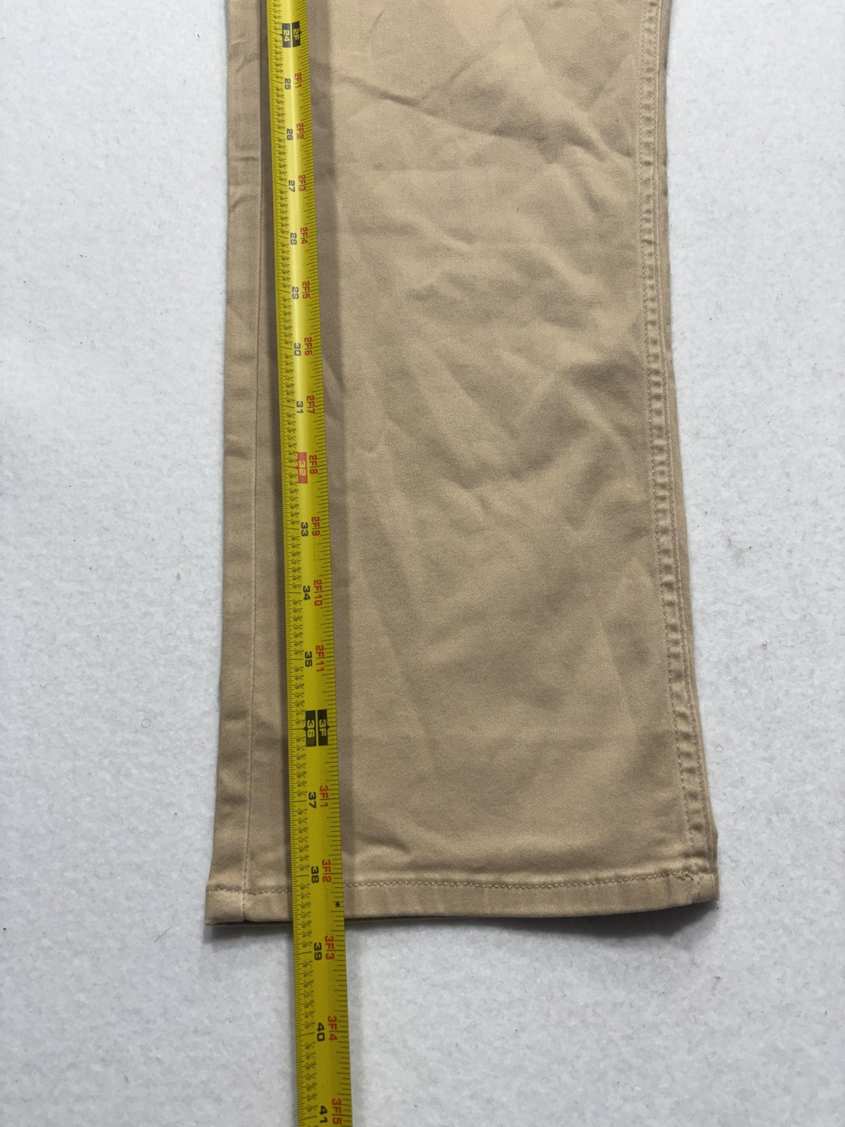 Vineyard Vines Chino Pants Mens 36x30 Beige Leeward Luxe 5-Pocket Stretch Casual