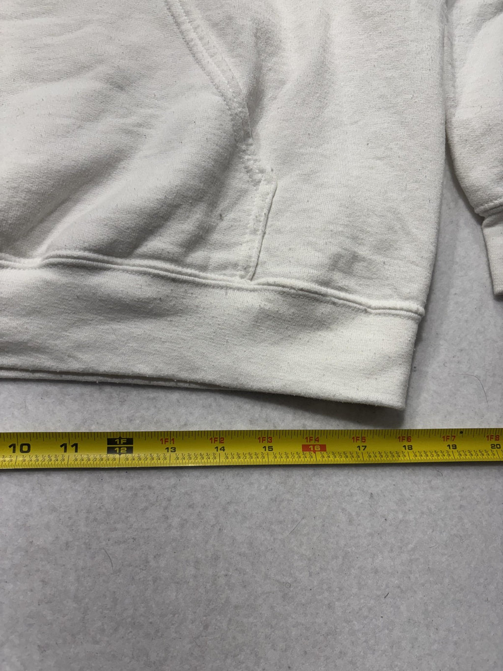 Gildan Hoodie Mens Large White El Dak Cowboy Graphic Fleece Pullover Football