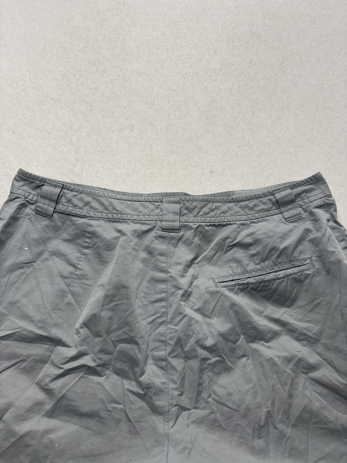 Banana Republic Shorts Womens 8 Gray Chino 4" Inseam Casual Pockets Summer