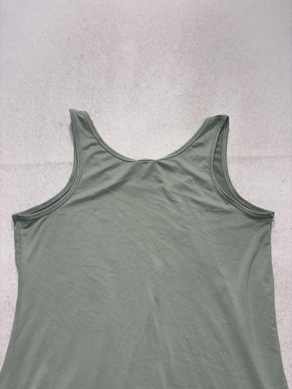 Rue21 Tank Top Juniors XL Green Scoop Neck Stretch Jersey Basic Casual Summer