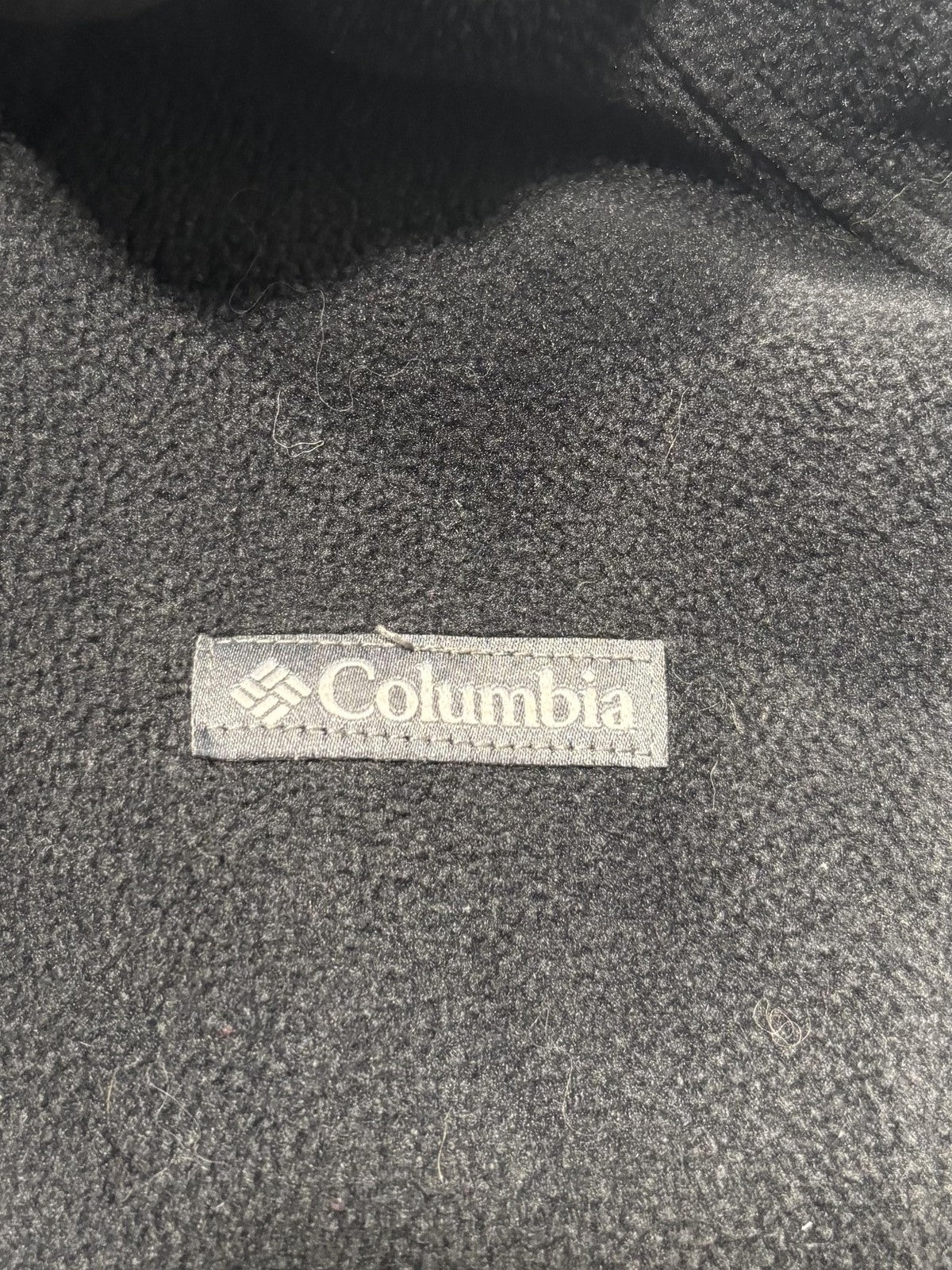 Columbia Jacket Womens L Gray Fleece Full Zip Stand Collar Pockets Soft Outdoor