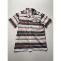 Columbia Shirt Mens Large Multicolor Striped Short Sleeve Button Up Casual