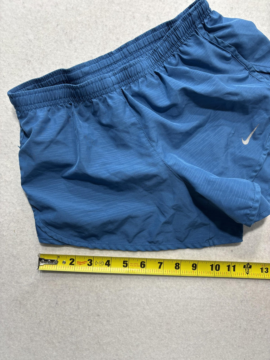 Nike Shorts Mens XS Blue Dri-FIT 4" Inseam Running Lightweight Lined Athletic