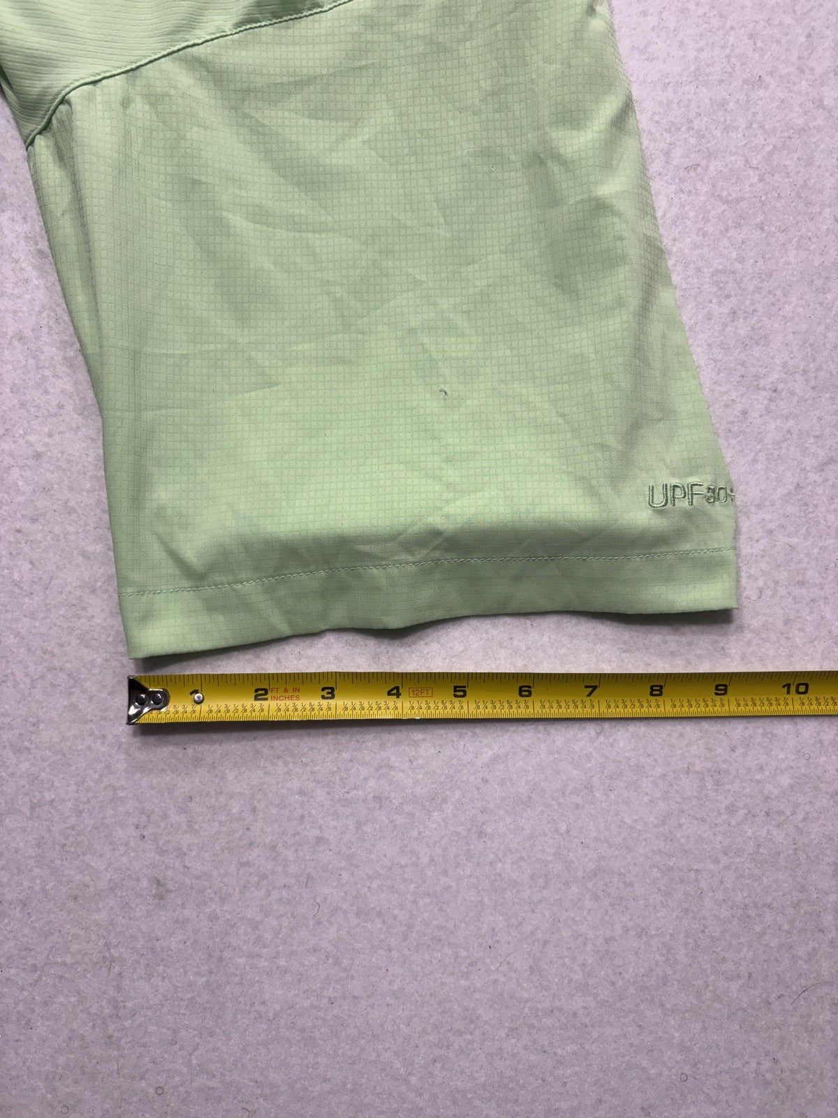 Columbia PFG Shirt Mens 2XL Green Short Sleeve Fishing Button Up Vented UPF 30+