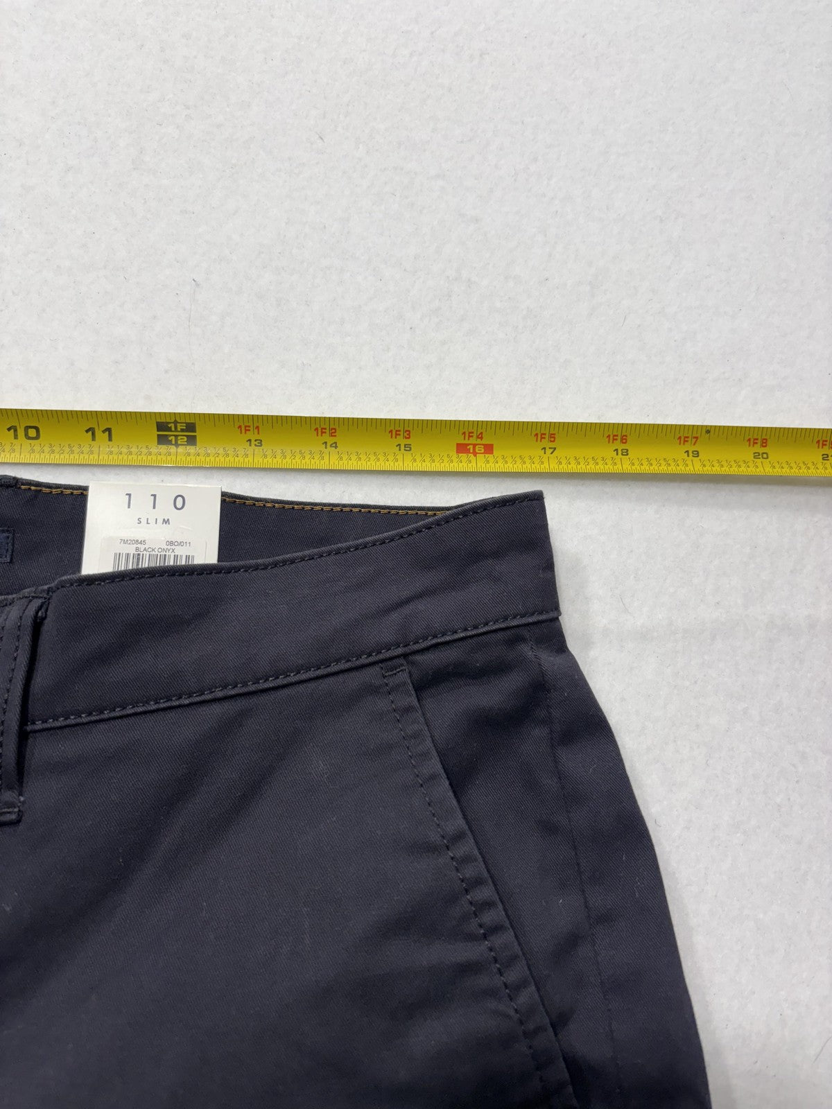 Lucky Brand Chino Pants Mens 32x32 Black 110 Slim Coolmax Moisture Wicking