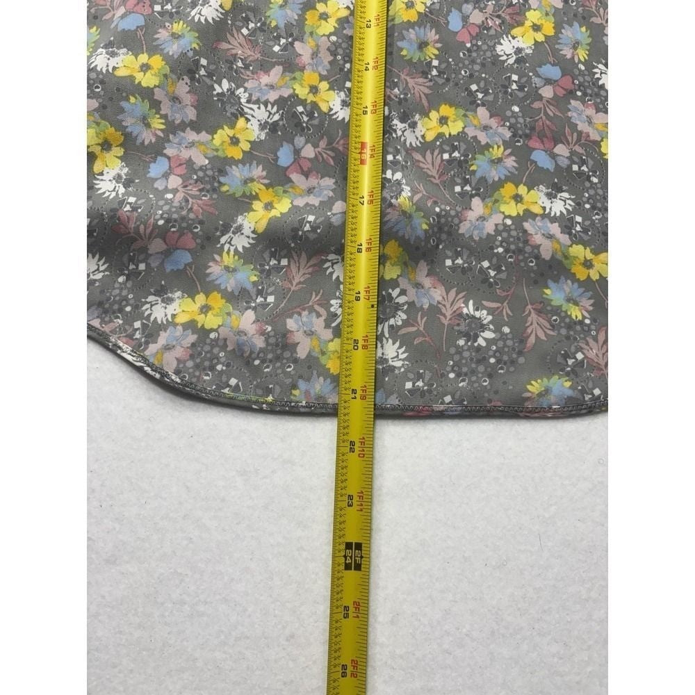 Free People Intimately Floral Camisole Tank Top Gray Ditsy Print Womens Medium