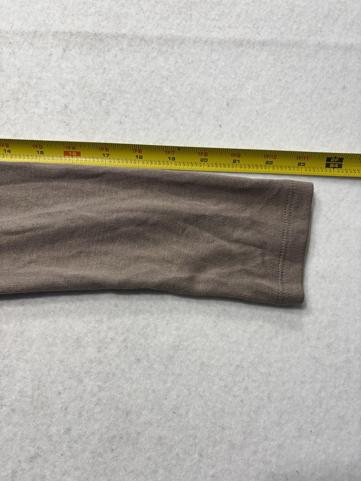 Banana Republic Dress Womens Medium Brown V Neck Long Sleeve Ruched Wrap Maxi