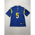 Los Angeles Rams Jersey Boys XL Blue NFL Football Nike Jalen Ramsey 5 On Field