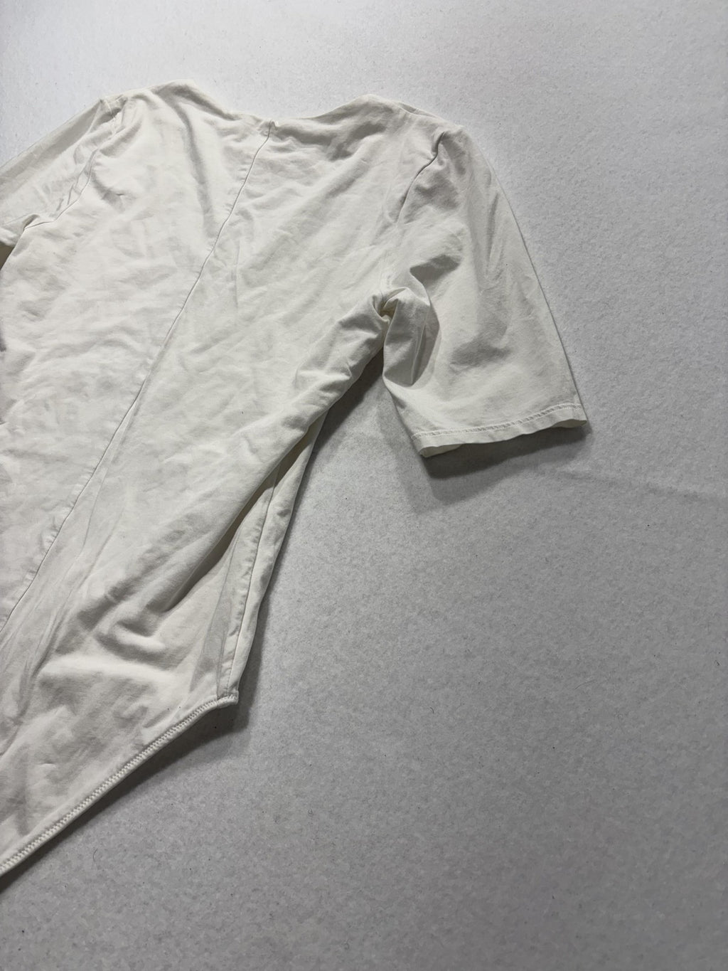 Everlane Bodysuit Womens Medium White Supima Cotton Jersey Short Sleeve Thong